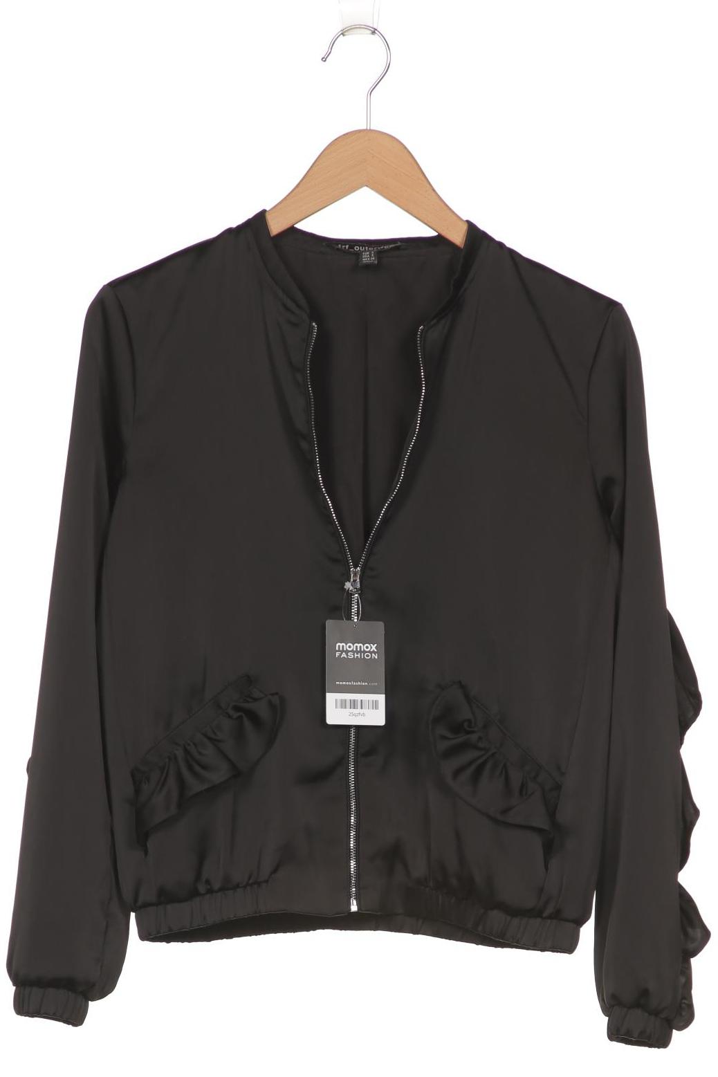 

ZARA Damen Jacke, schwarz