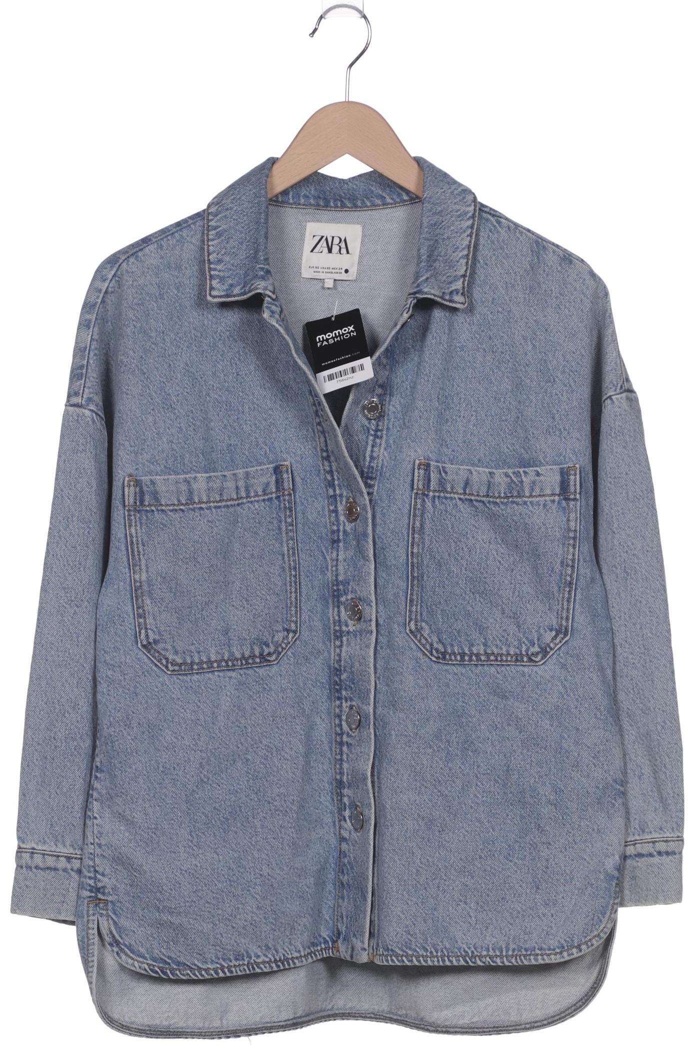 

Zara Damen Jacke, blau, Gr. 34