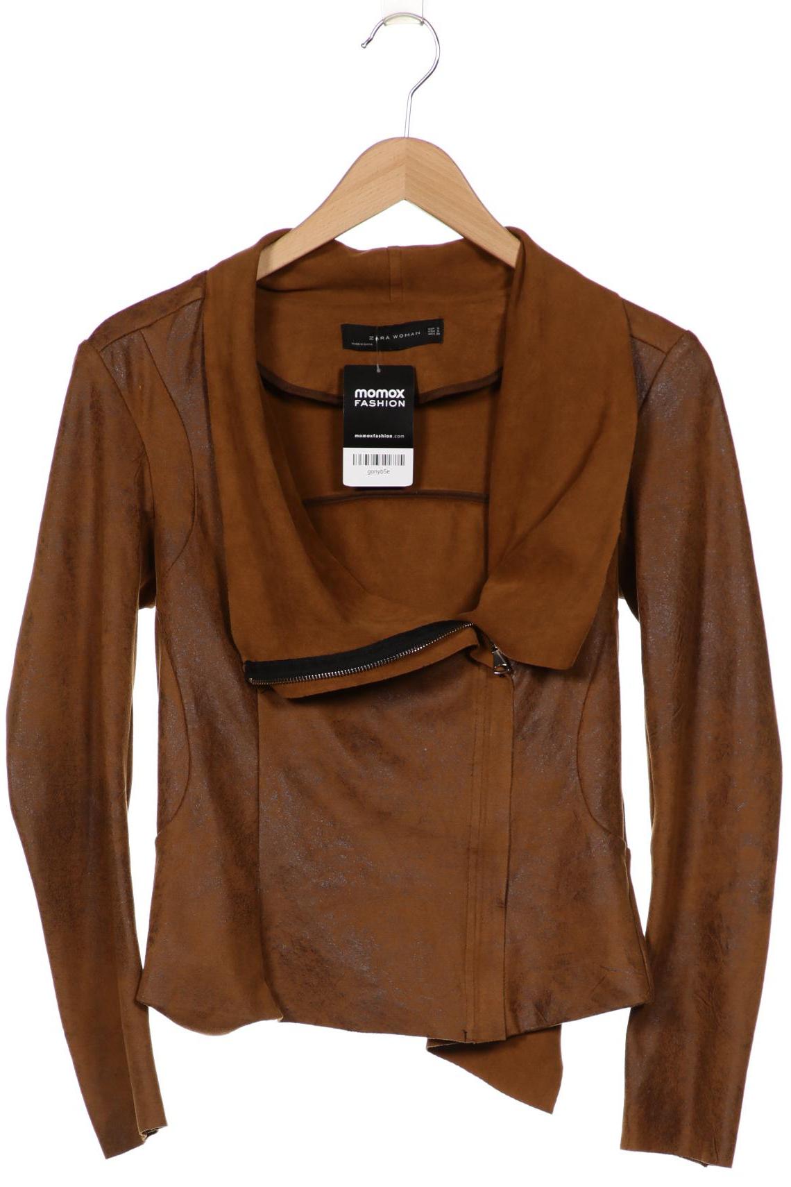 

Zara Damen Jacke, braun, Gr. 36