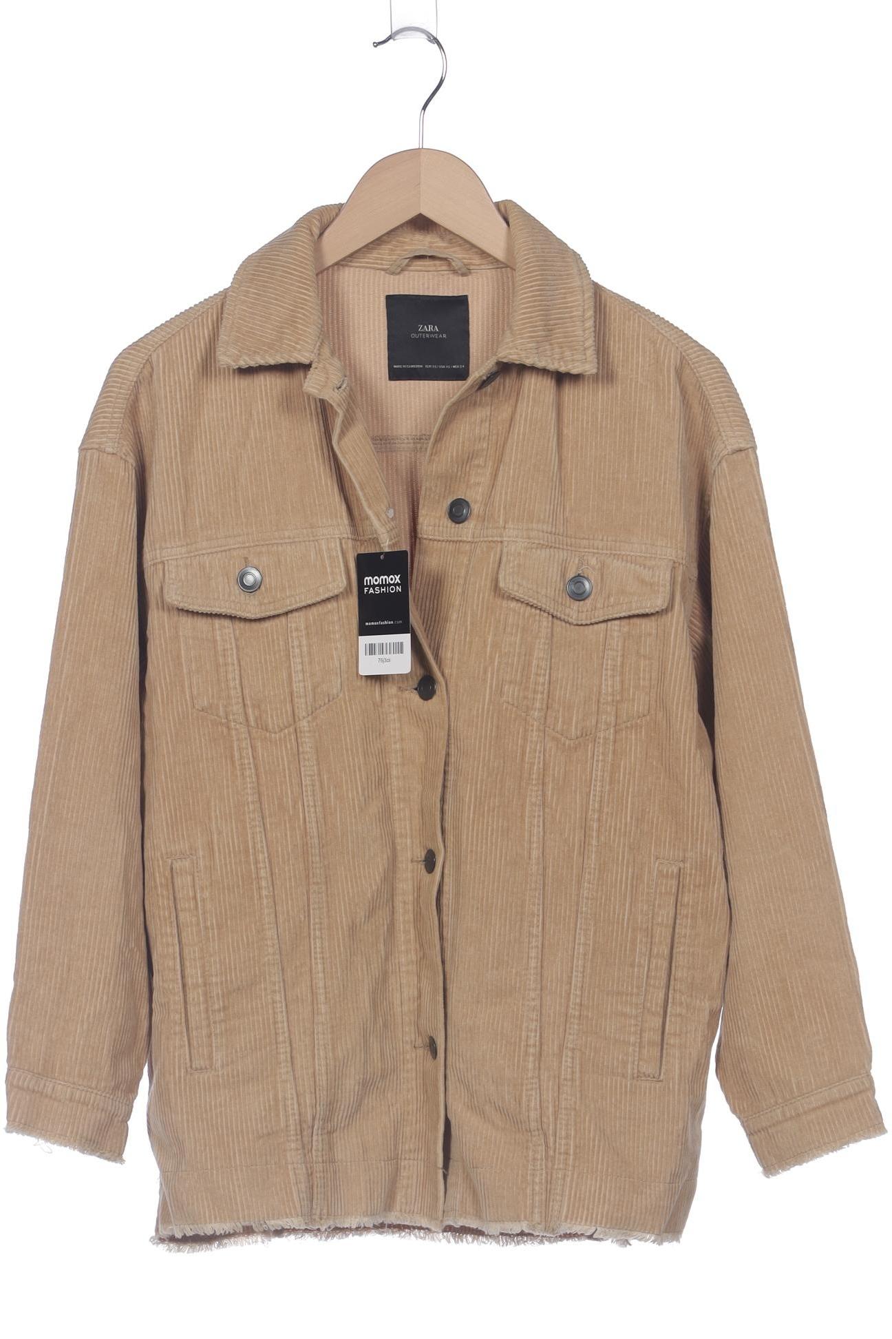 

Zara Damen Jacke, beige, Gr. 34