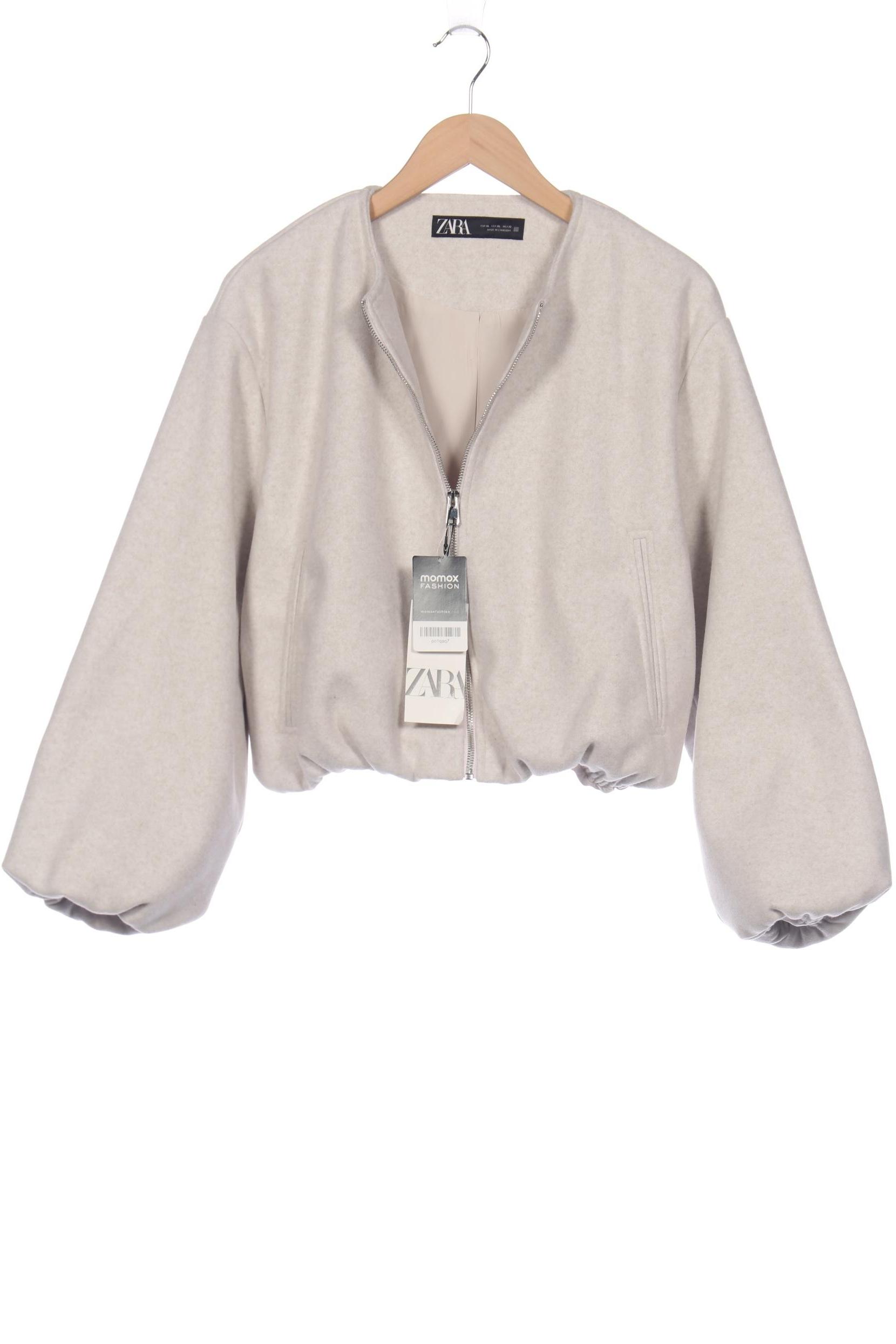 

Zara Damen Jacke, beige, Gr. 44