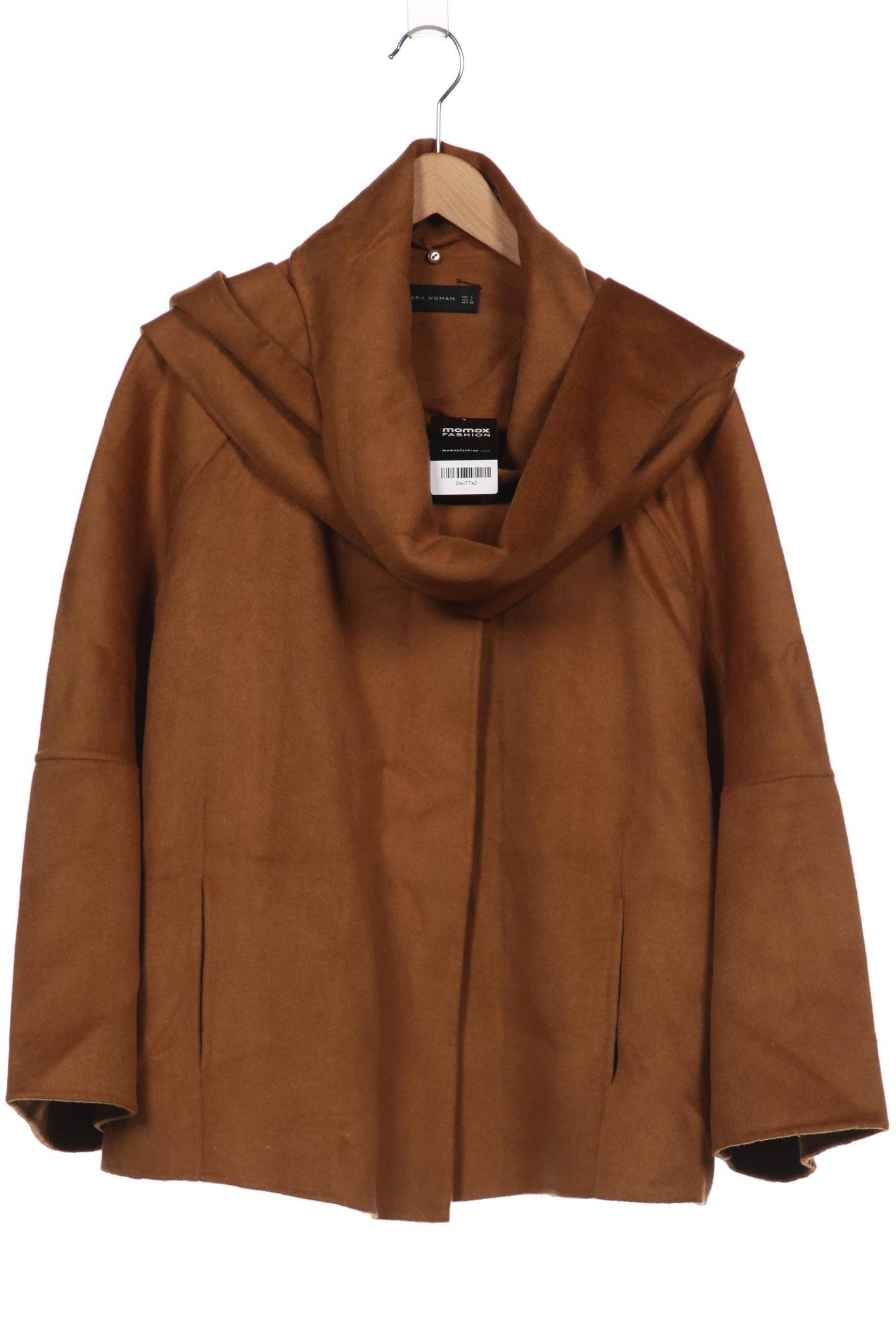 

ZARA Damen Jacke, braun