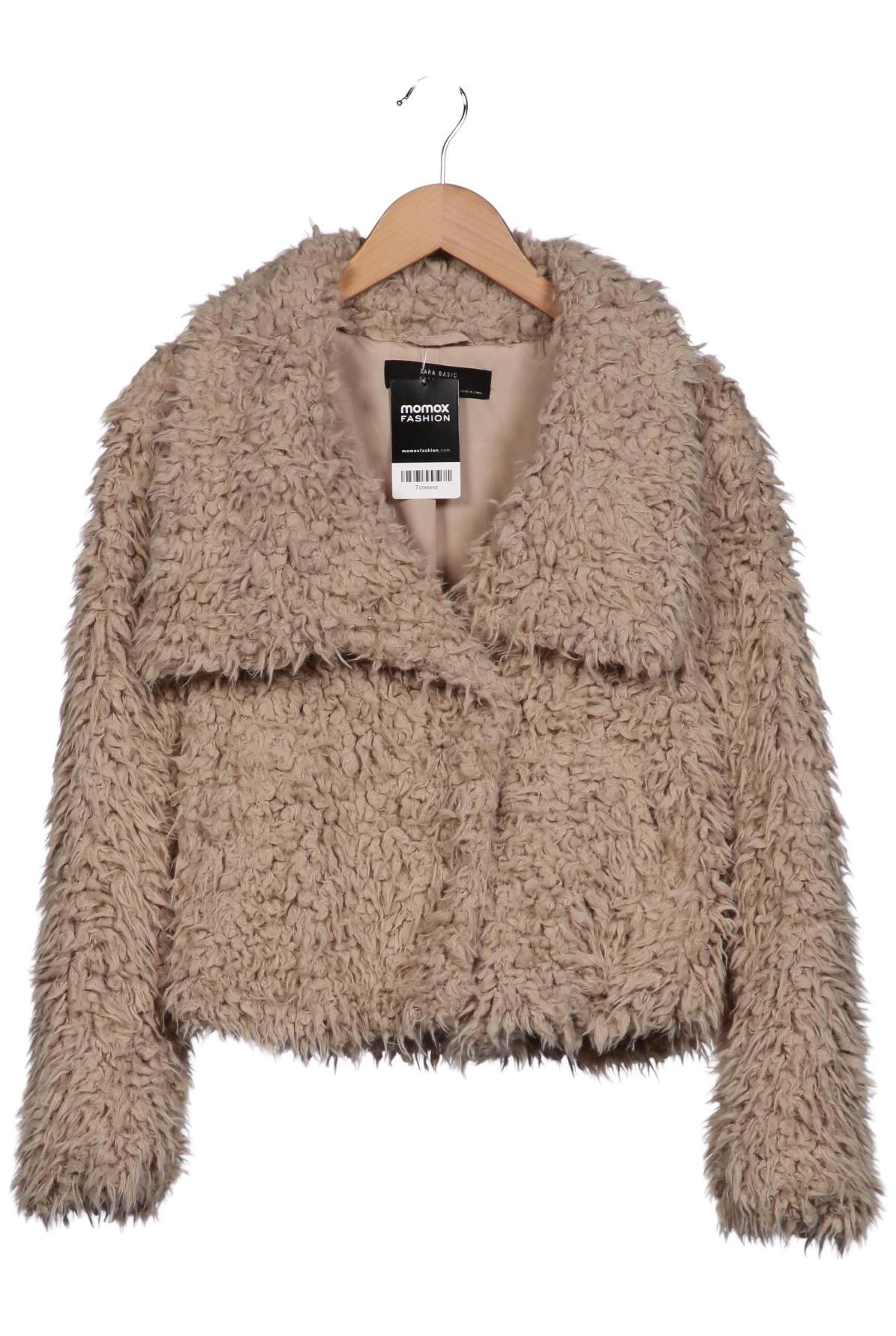 

Zara Damen Jacke, beige, Gr. 38