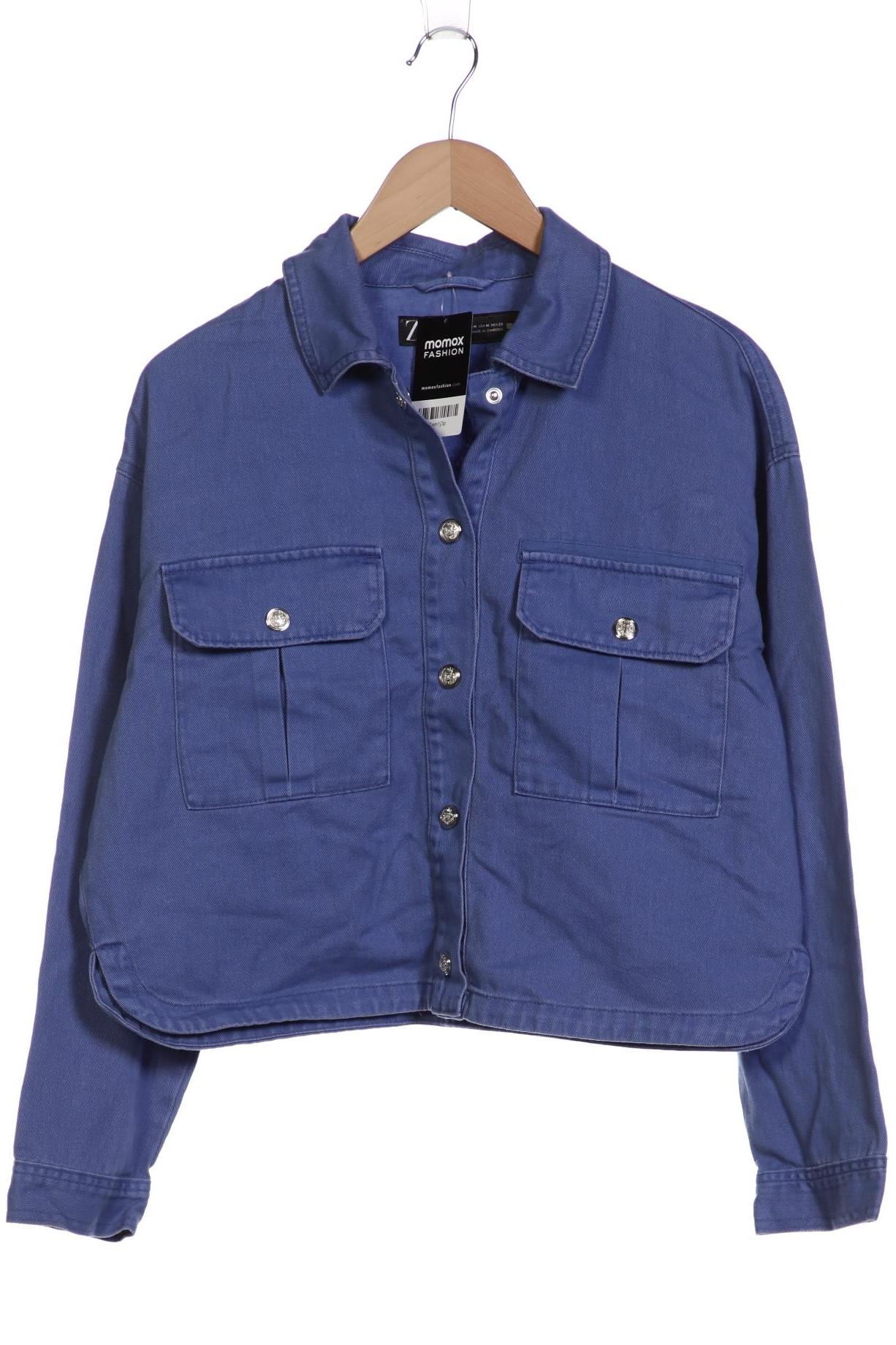 

Zara Damen Jacke, blau, Gr. 38