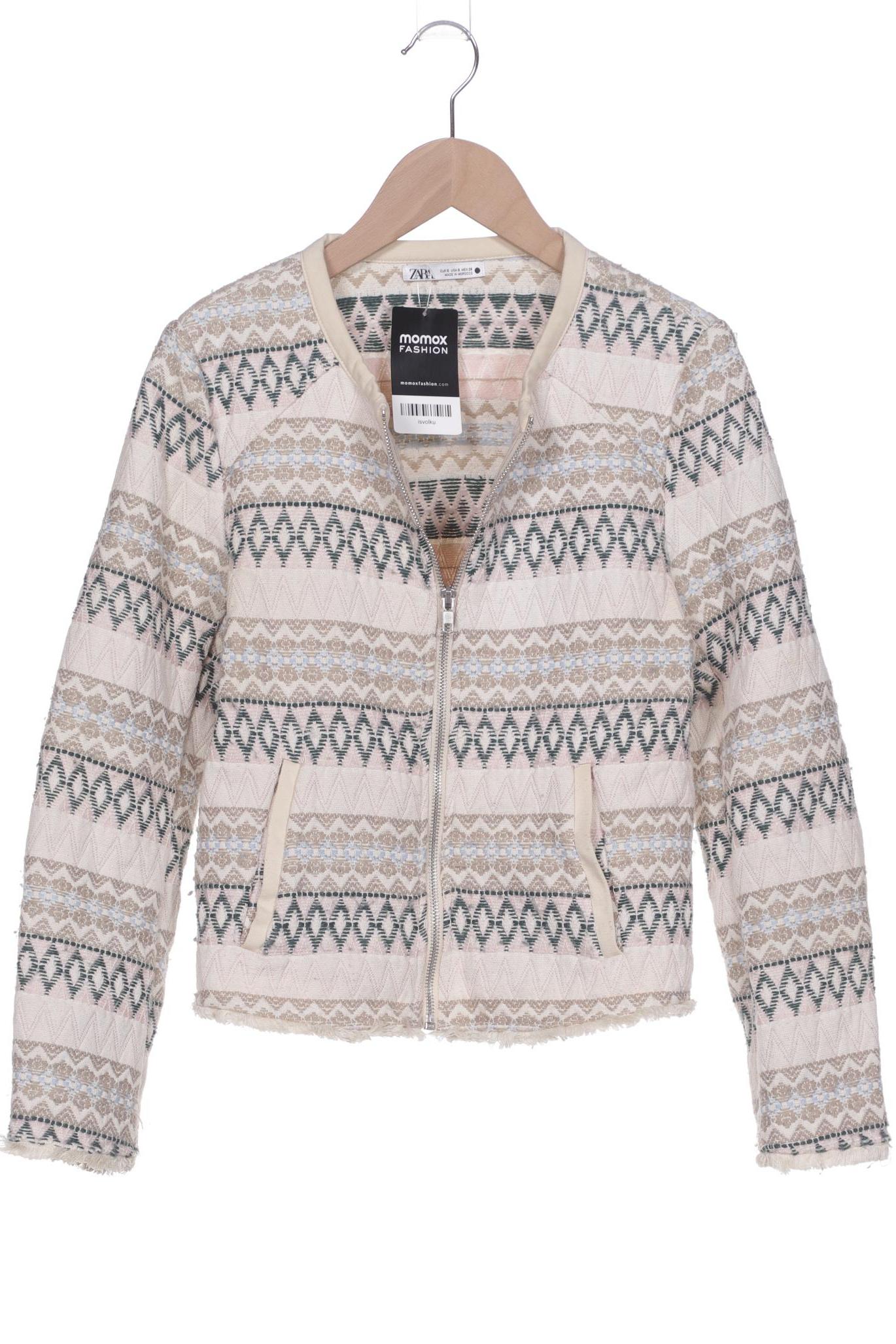 

Zara Damen Jacke, beige, Gr. 36
