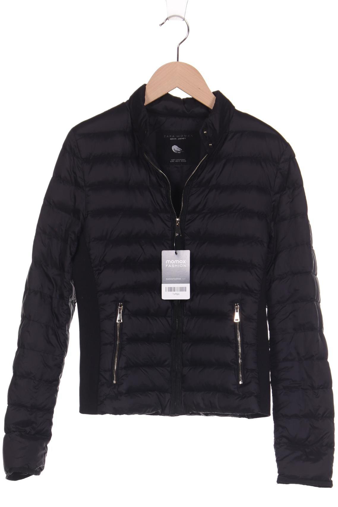 

ZARA Damen Jacke, schwarz