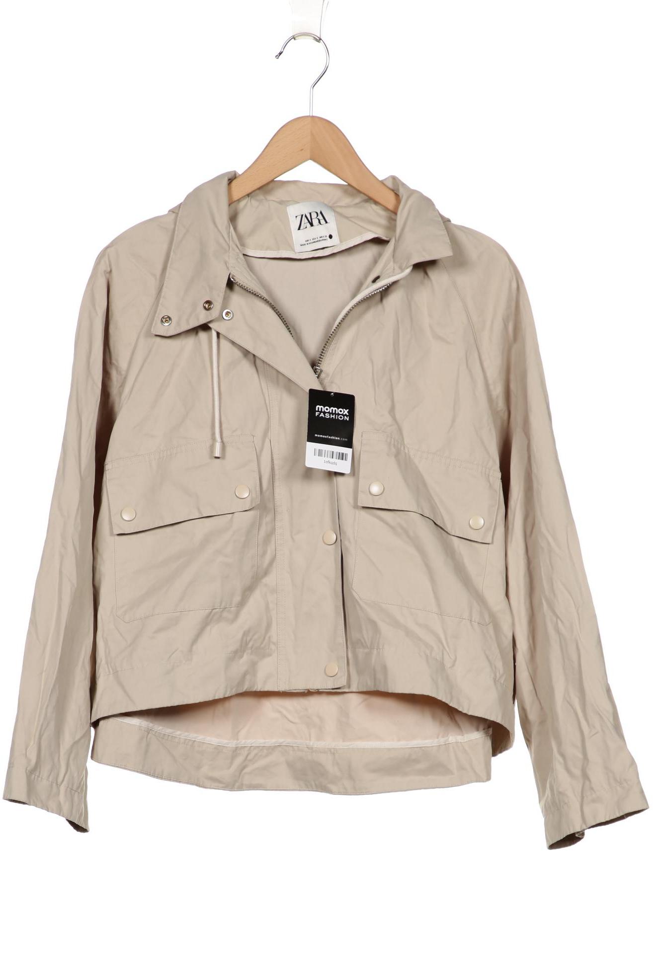 

ZARA Damen Jacke, beige