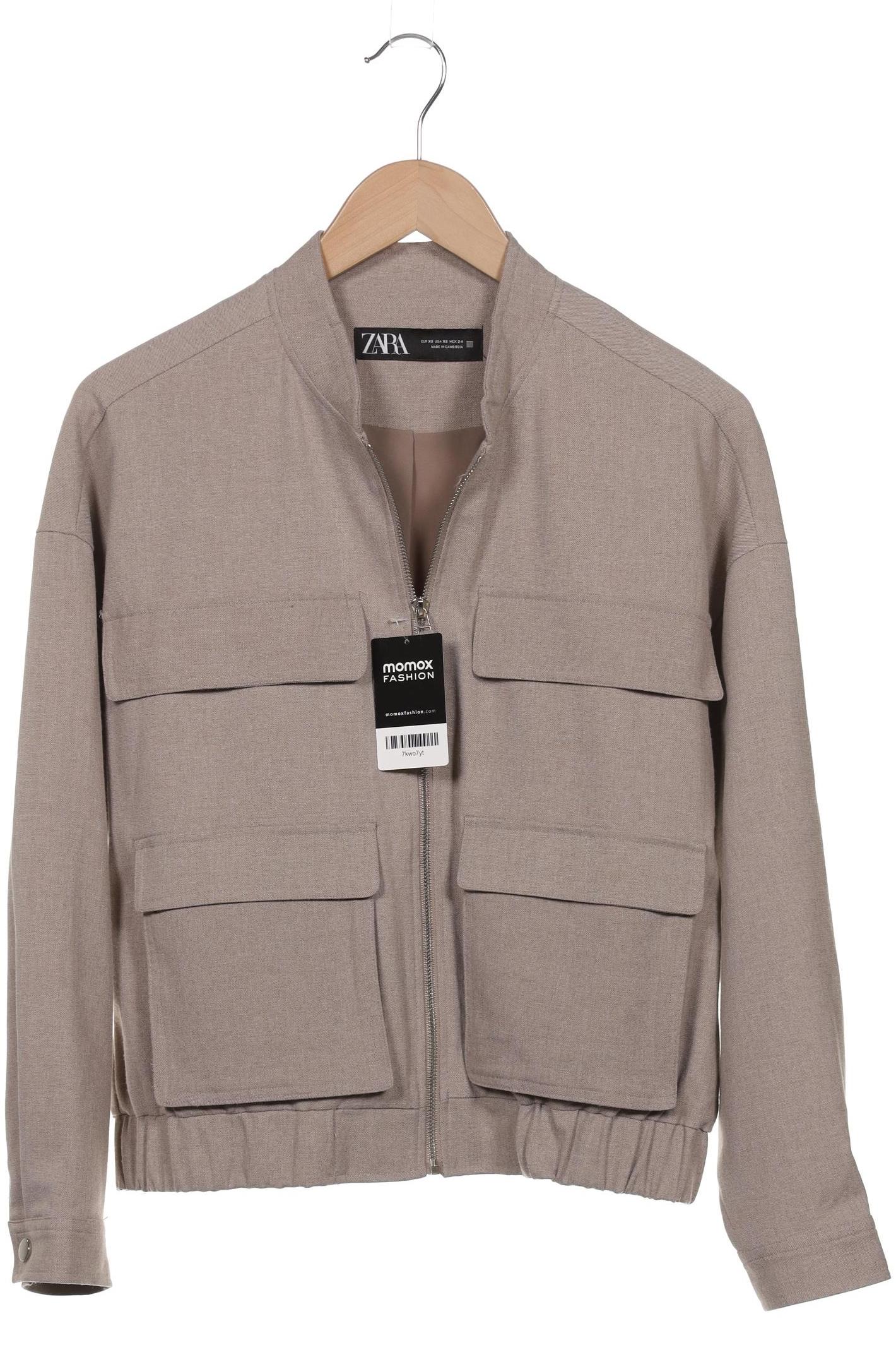 

Zara Damen Jacke, braun, Gr. 34