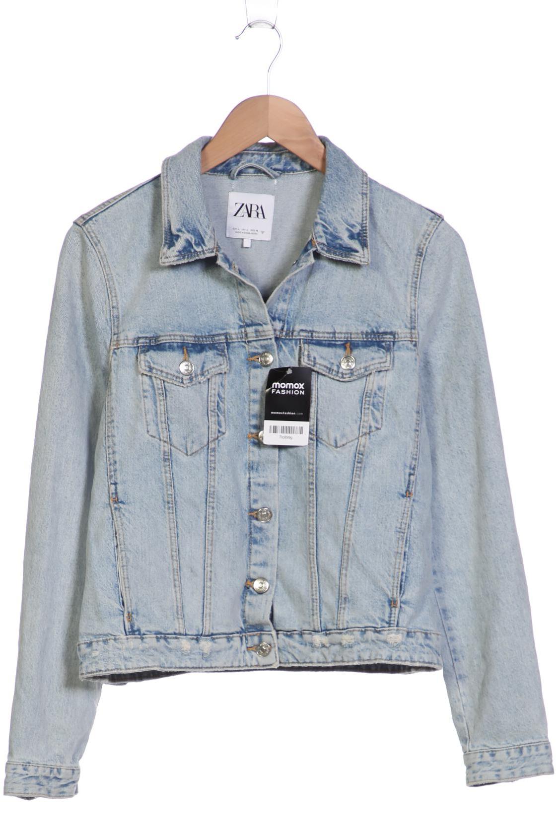 

ZARA Damen Jacke, hellblau