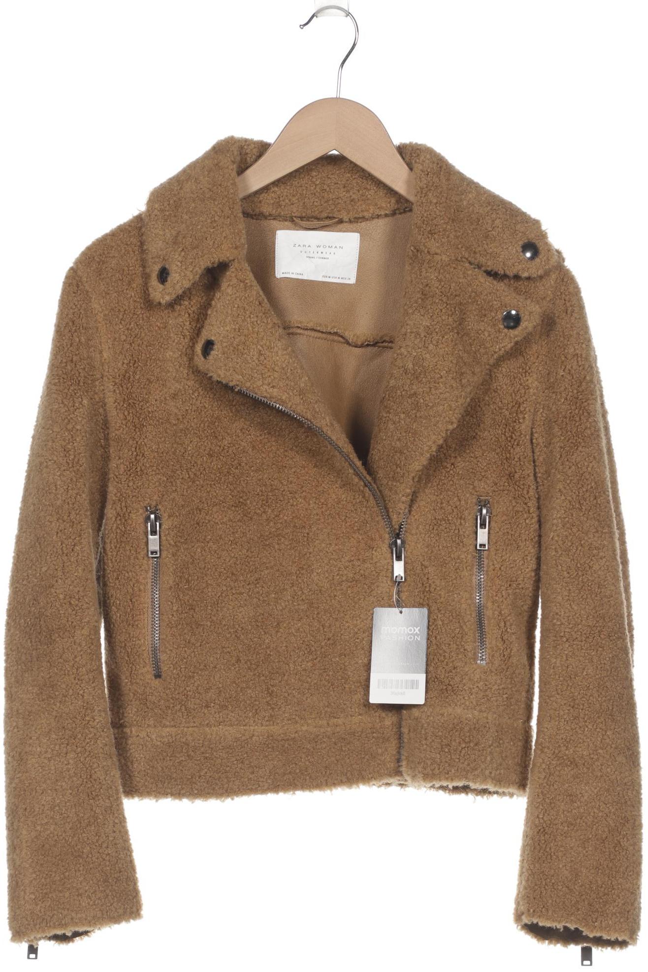 

Zara Damen Jacke, braun, Gr. 38