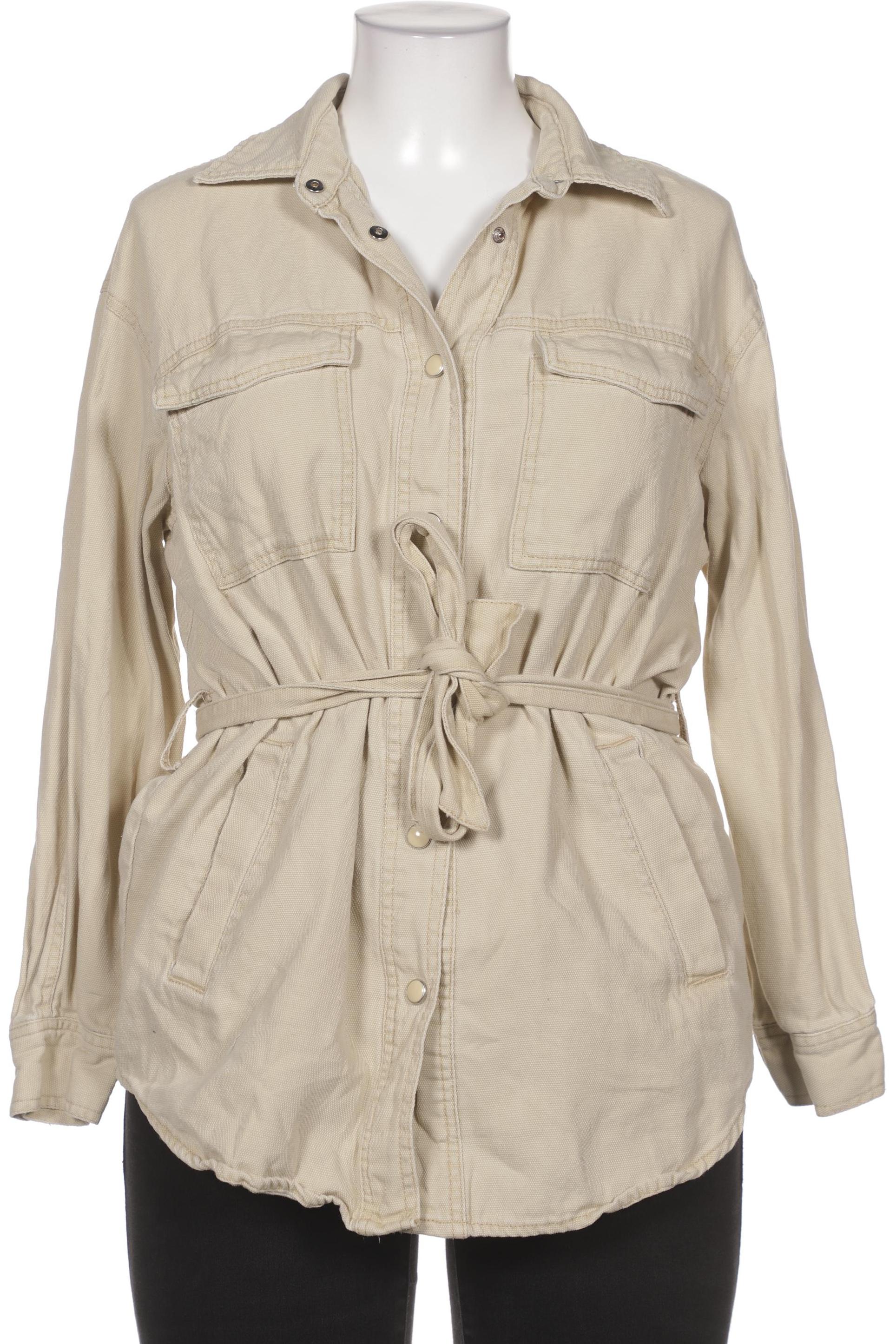 

Zara Damen Jacke, beige, Gr. 42