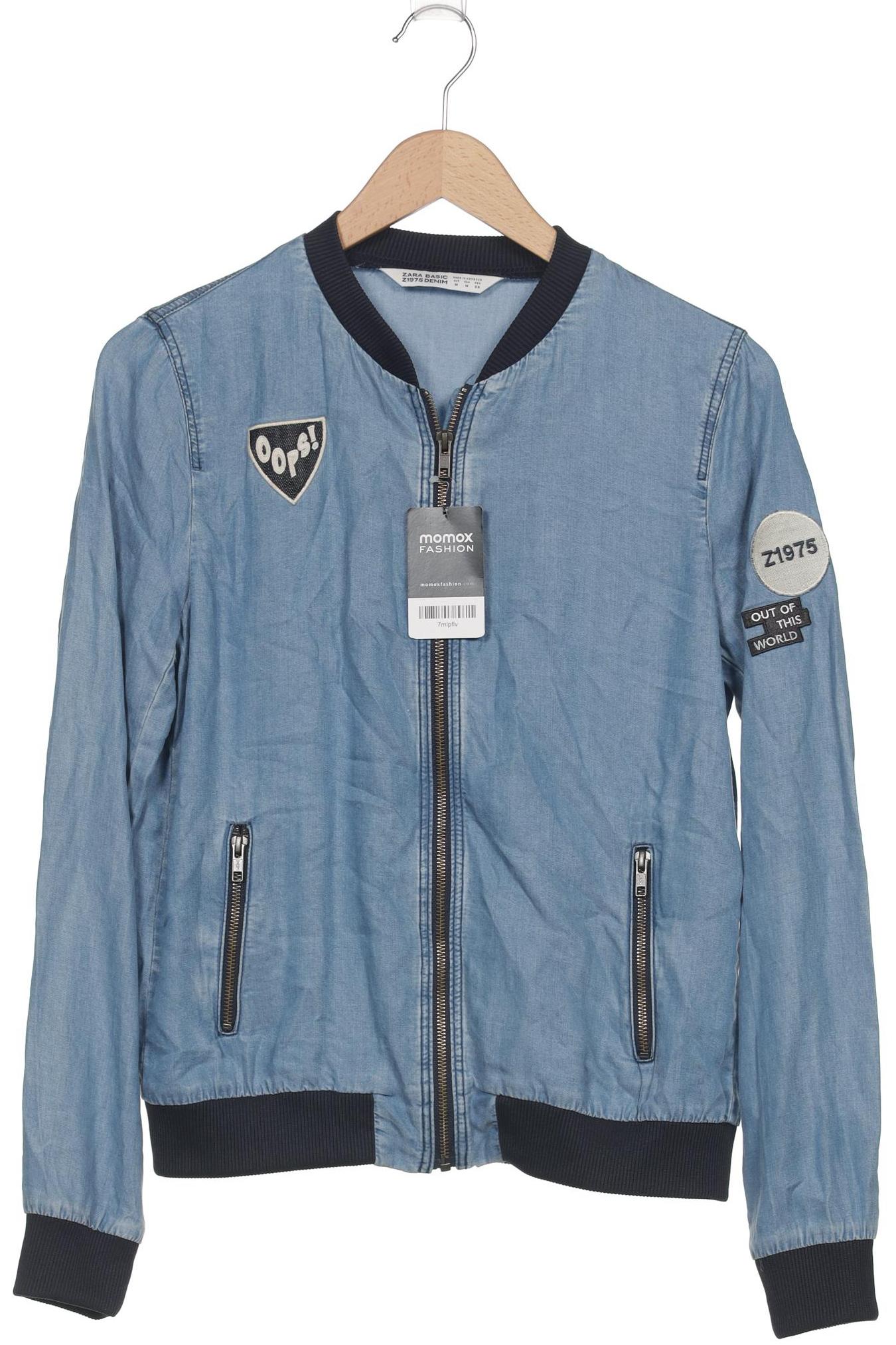 

Zara Damen Jacke, blau, Gr. 38