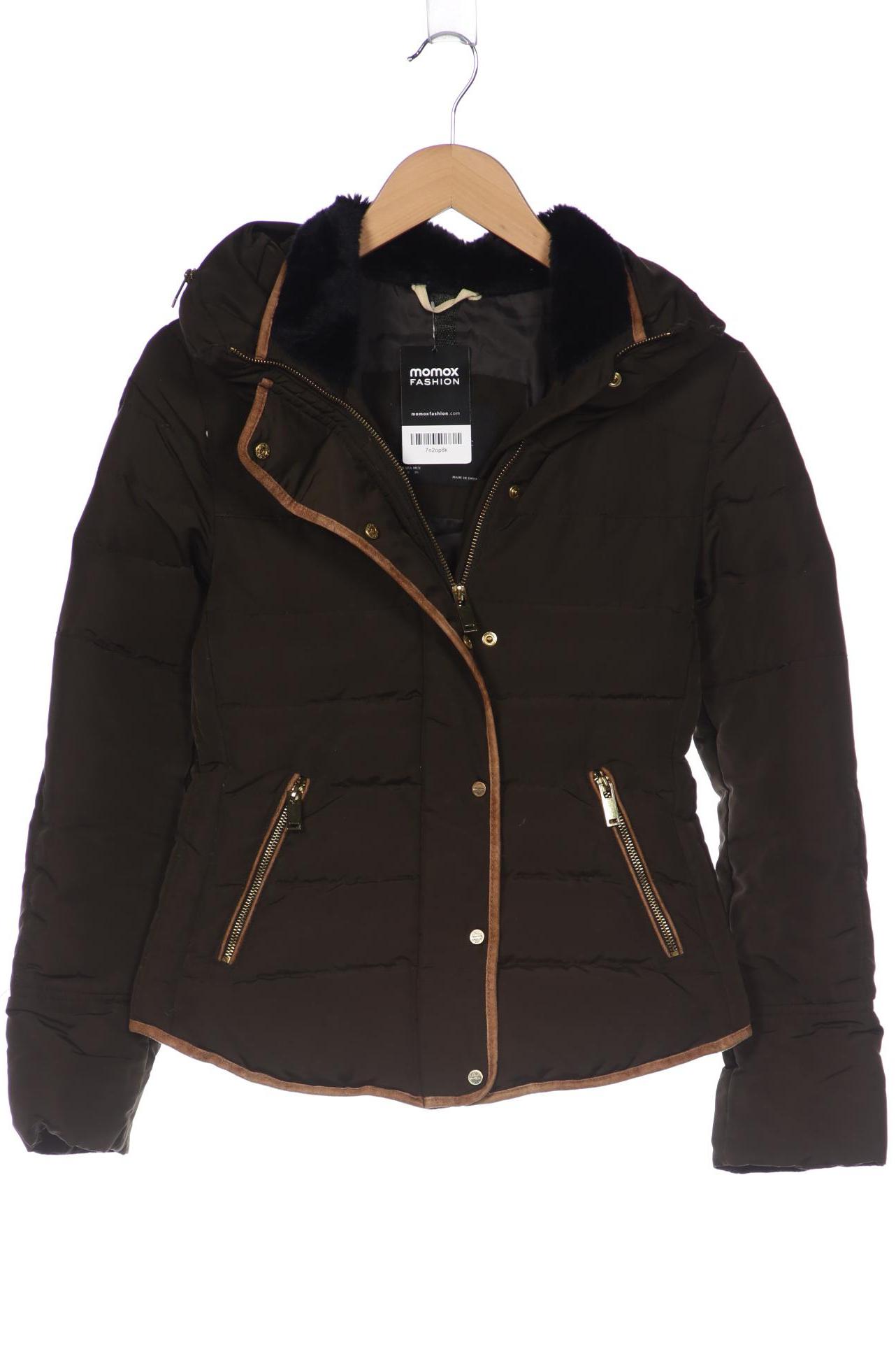 

ZARA Damen Jacke, grün