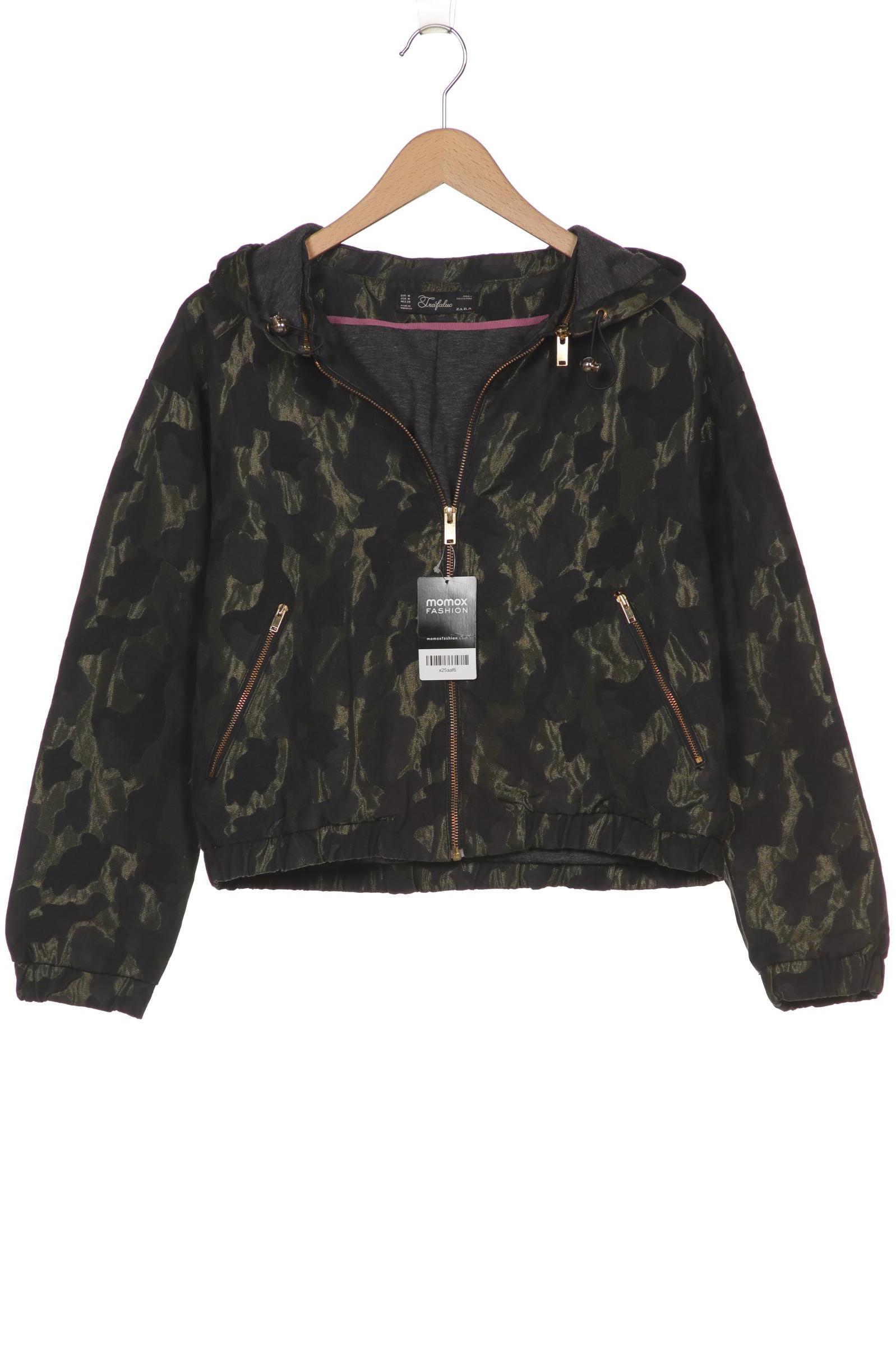 

ZARA Damen Jacke, grün