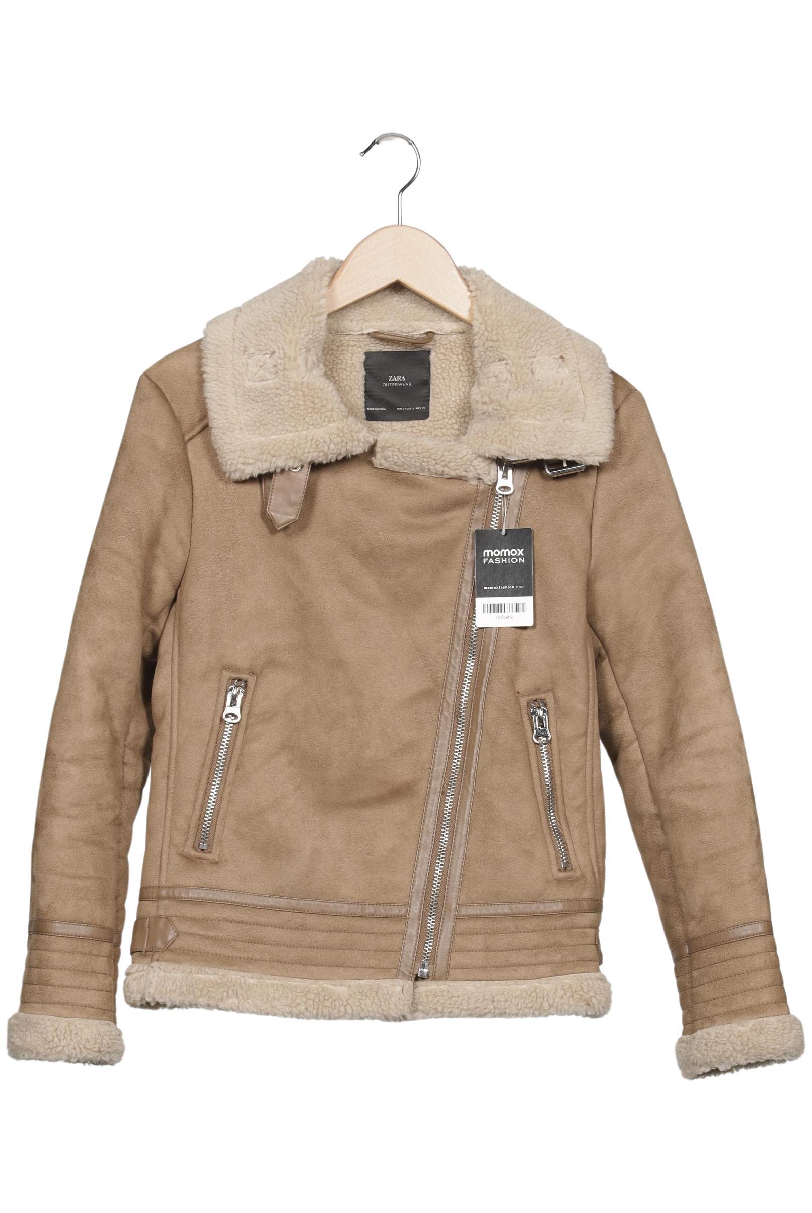 

Zara Damen Jacke, beige, Gr. 36