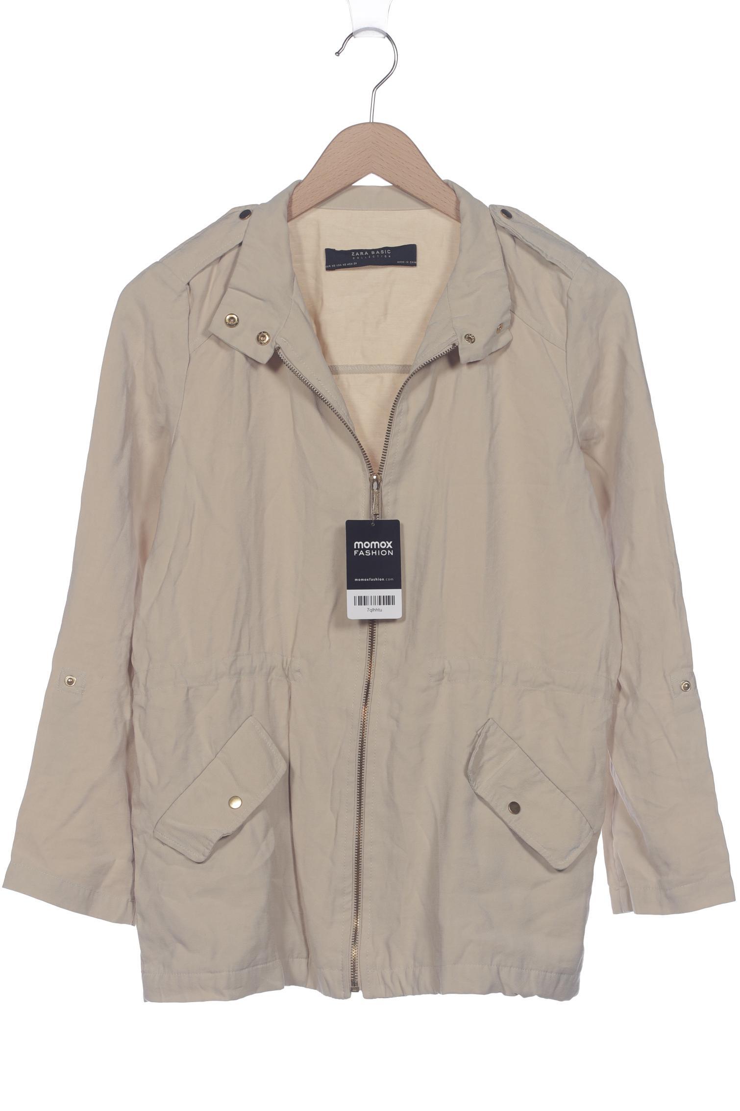 

ZARA Damen Jacke, beige