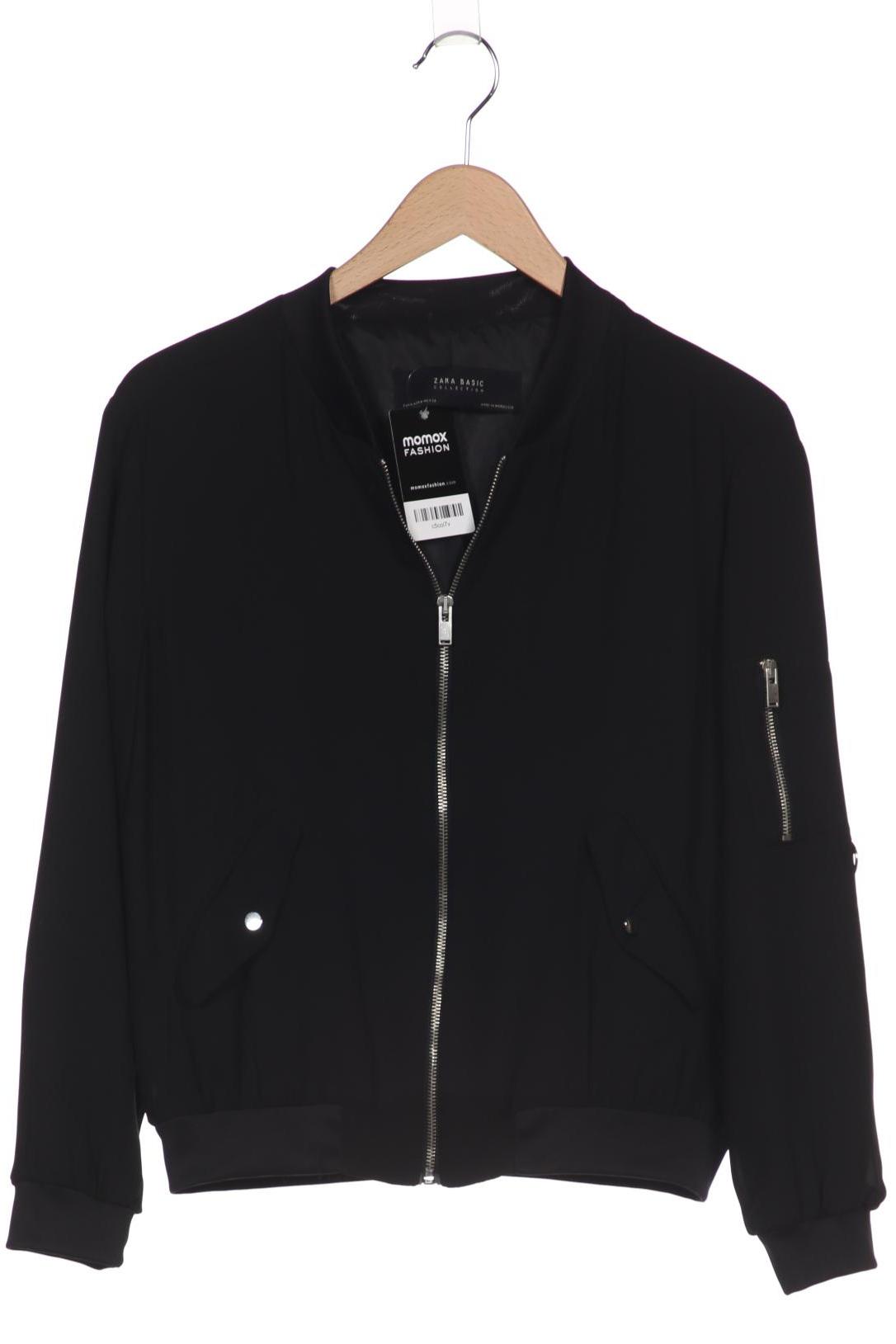 

ZARA Damen Jacke, schwarz