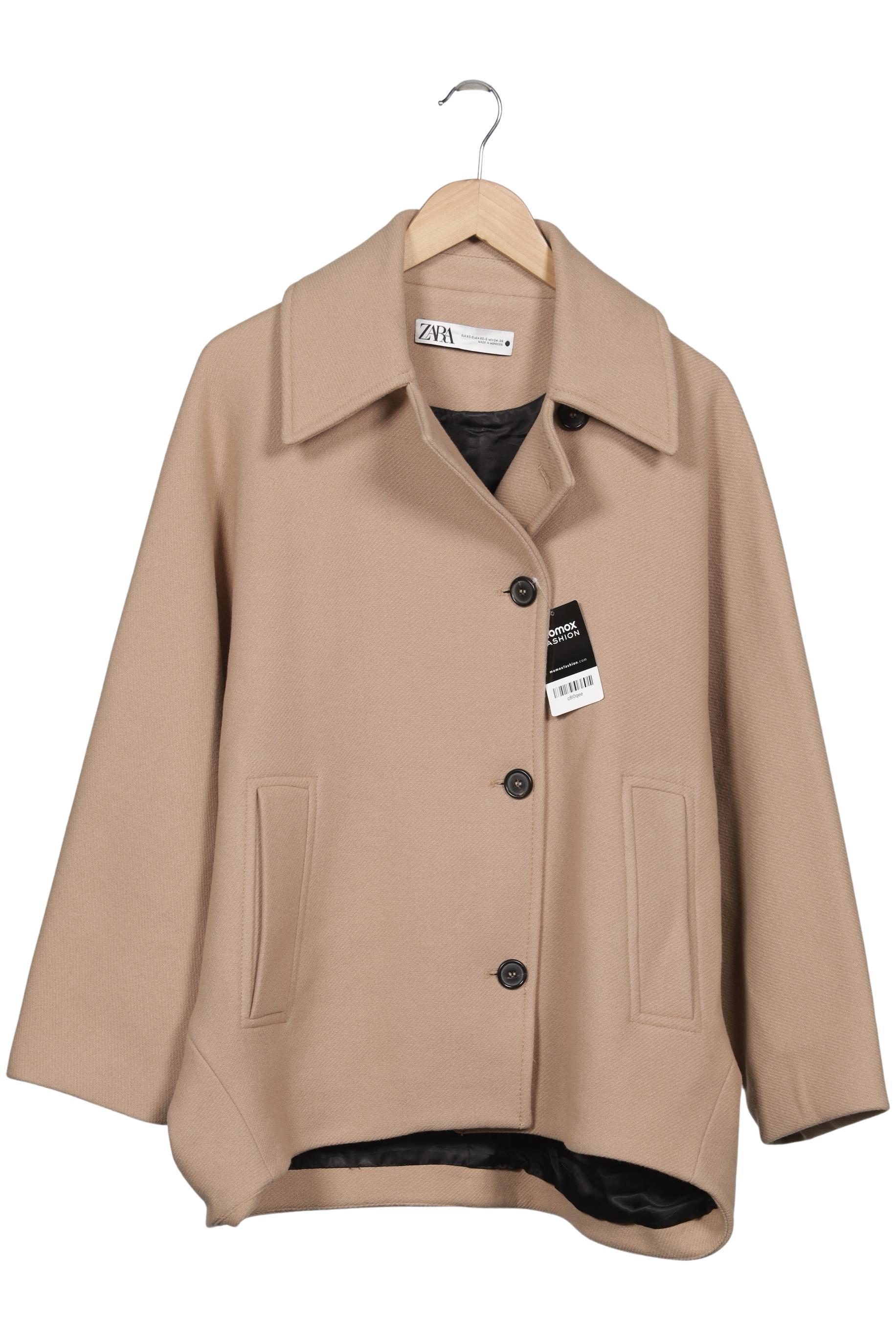 

Zara Damen Jacke, beige, Gr. 34