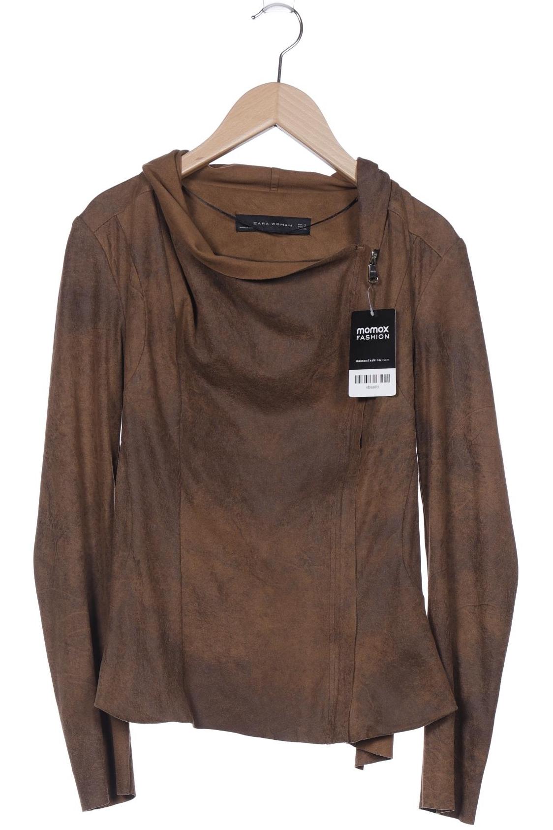 

Zara Damen Jacke, braun, Gr. 36