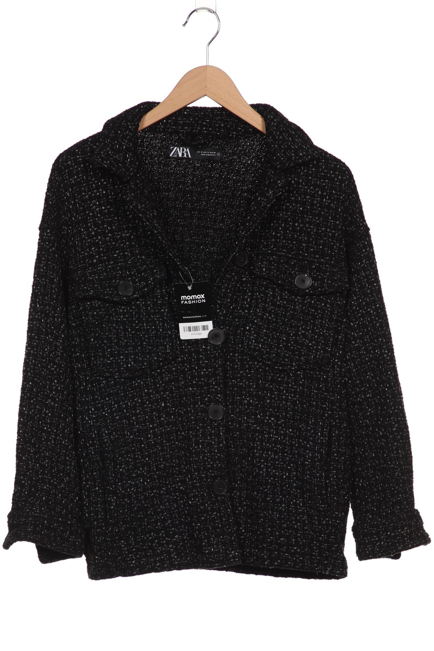 

ZARA Damen Jacke, schwarz