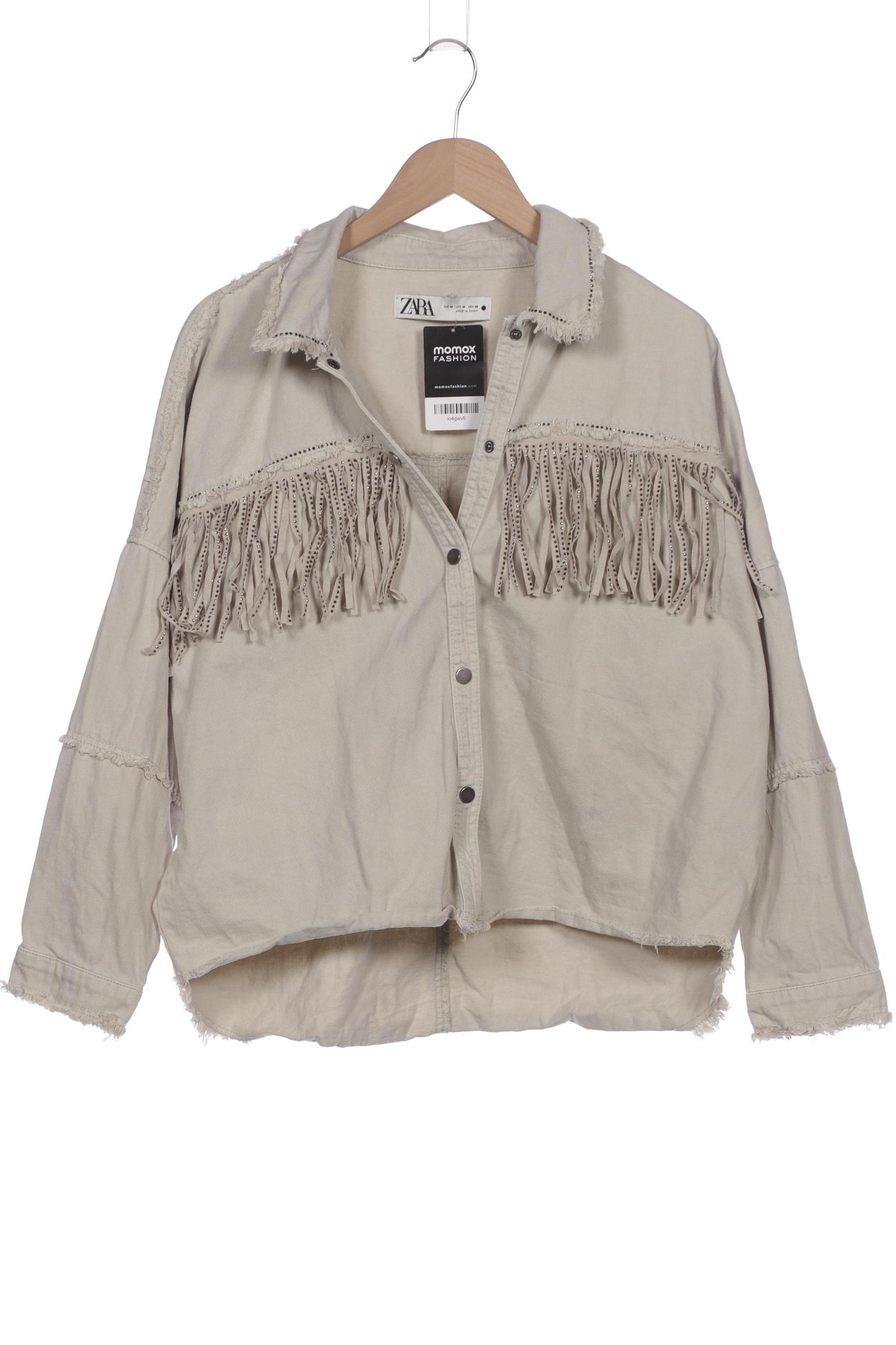 

Zara Damen Jacke, cremeweiß, Gr. 38