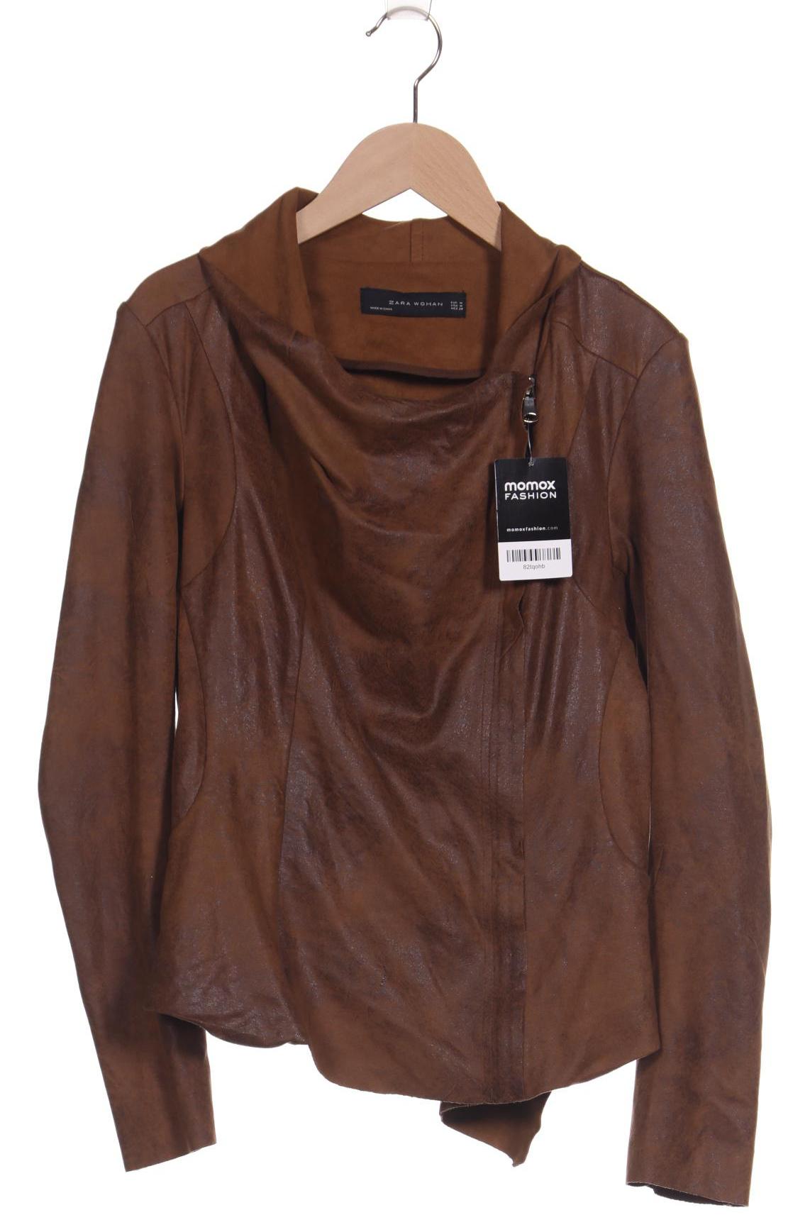 

Zara Damen Jacke, braun, Gr. 38