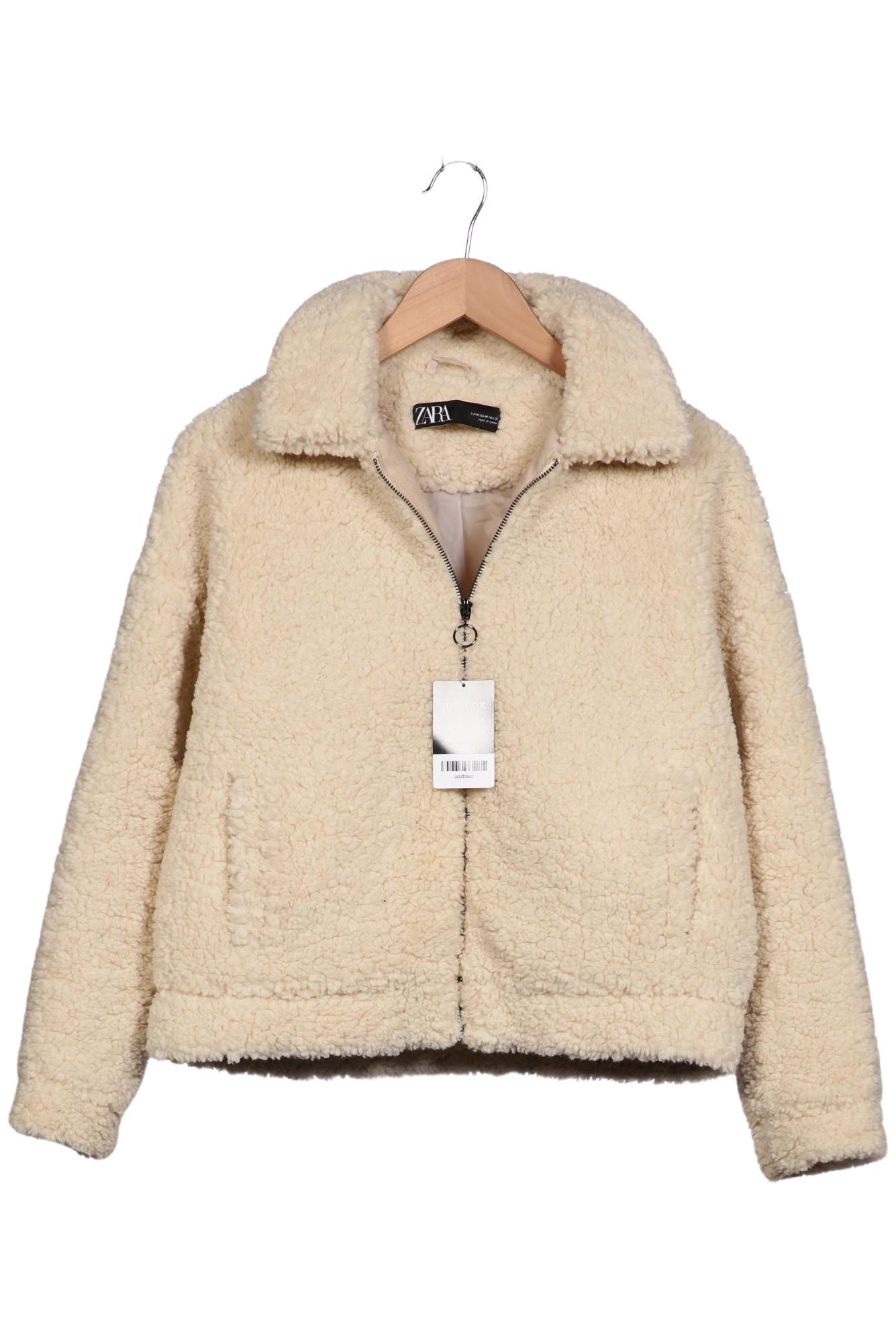 

Zara Damen Jacke, cremeweiß, Gr. 38