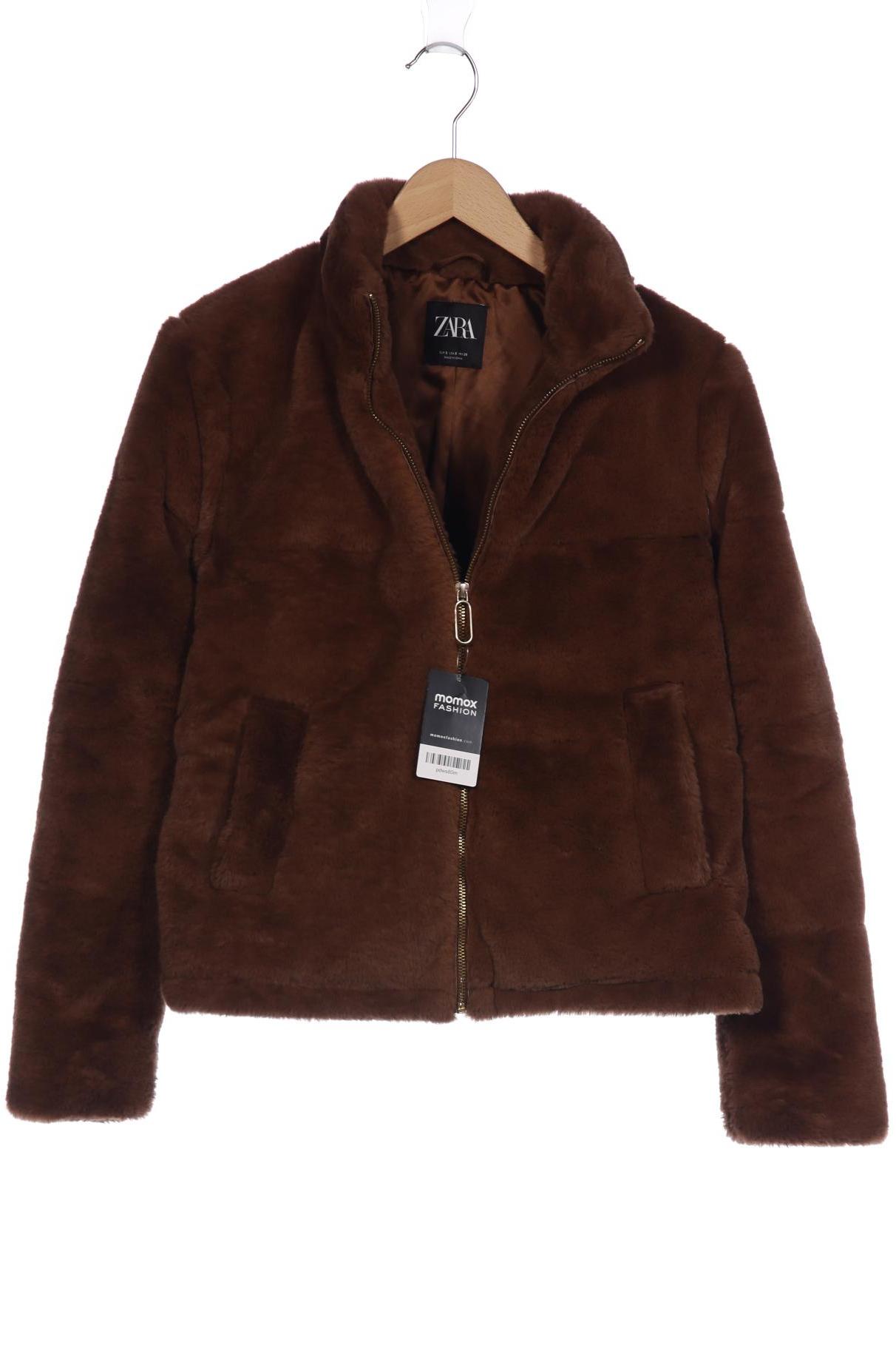 

ZARA Damen Jacke, braun