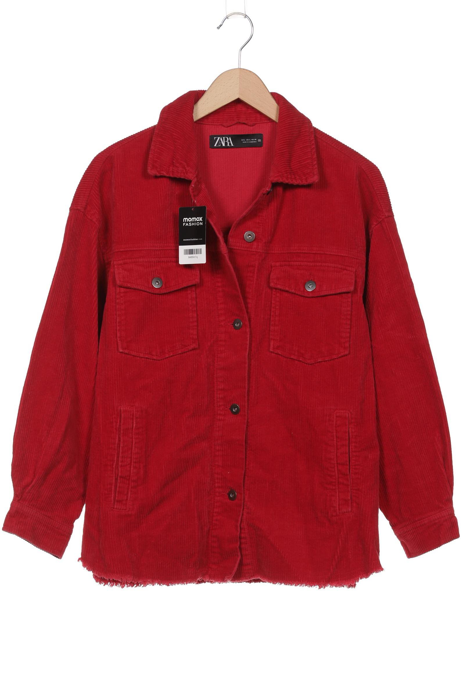 

Zara Damen Jacke, rot, Gr. 42