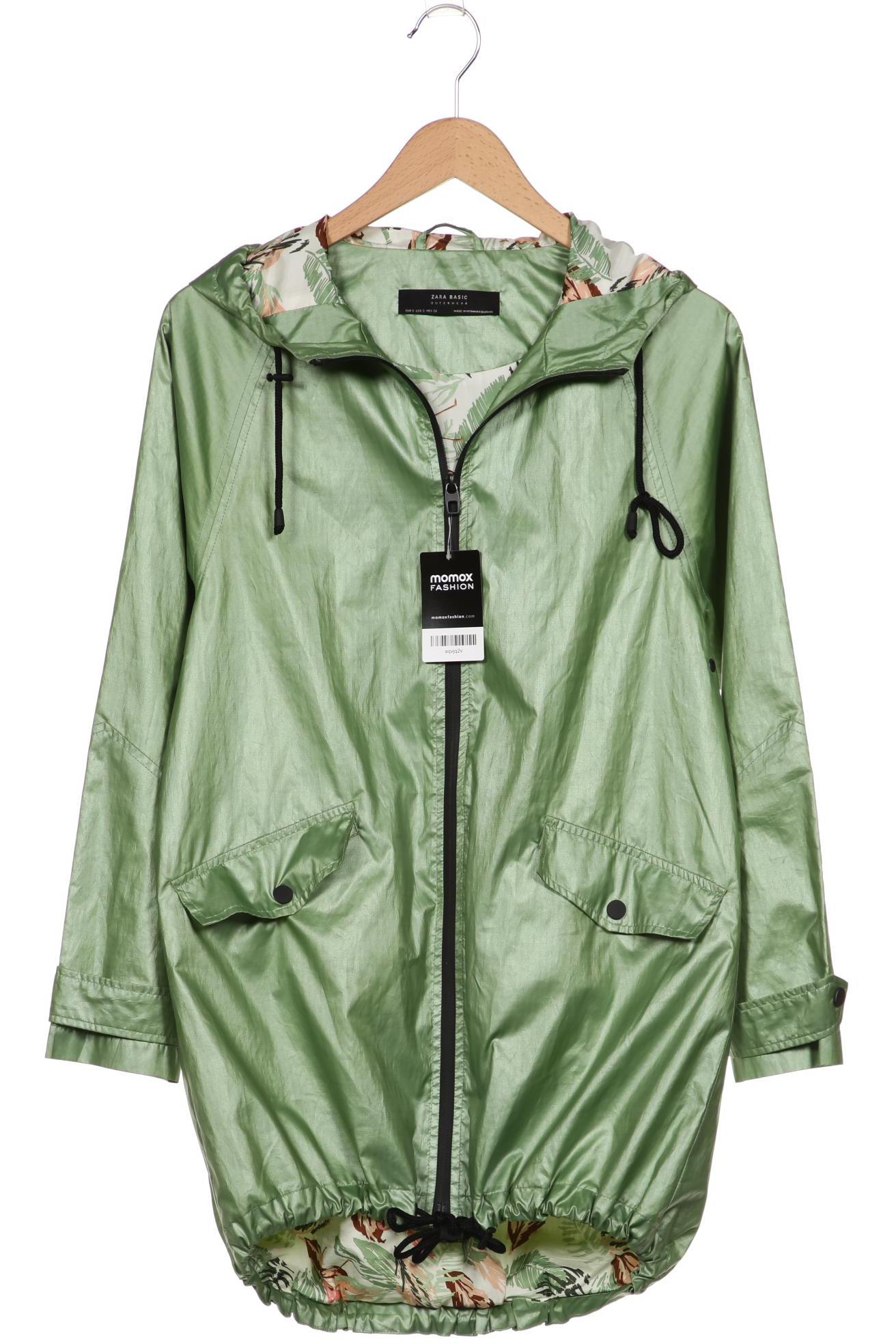 

ZARA Damen Jacke, grün