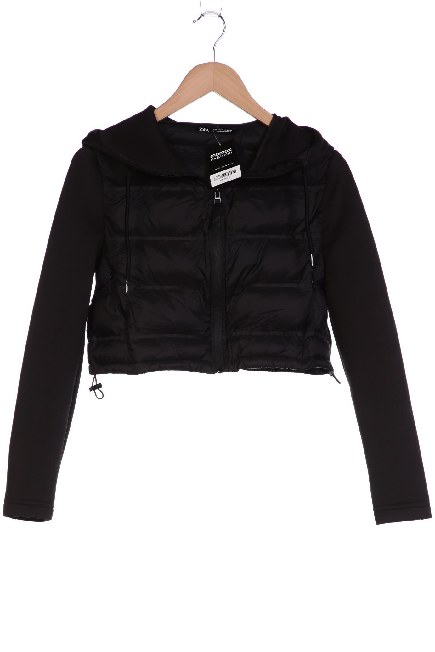 

ZARA Damen Jacke, schwarz