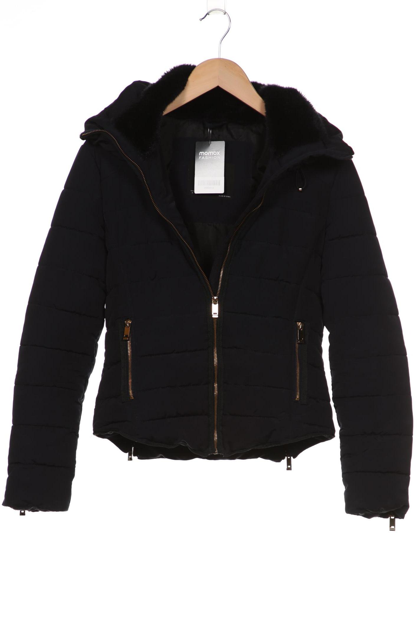 

ZARA Damen Jacke, marineblau
