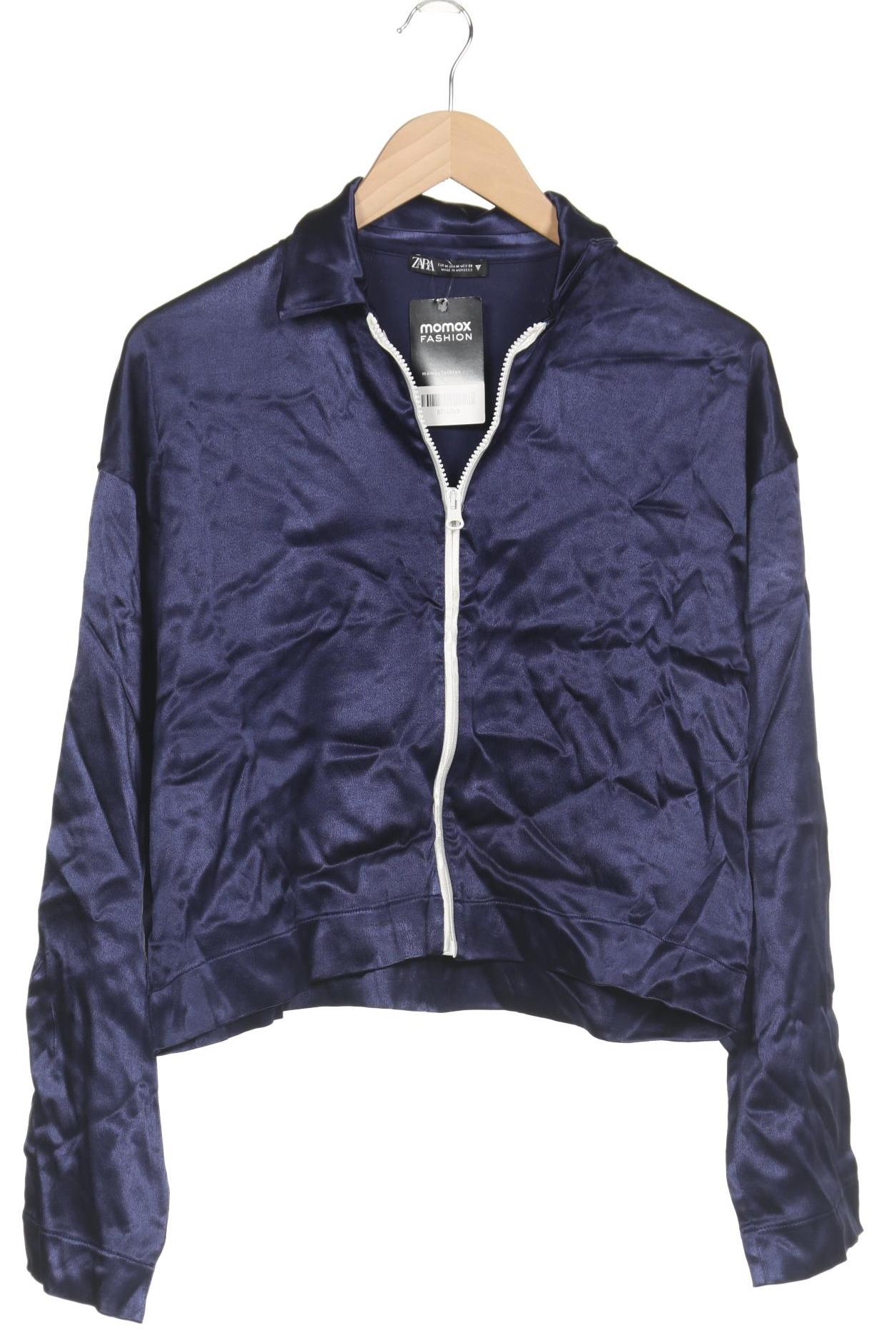 

Zara Damen Jacke, marineblau, Gr. 38