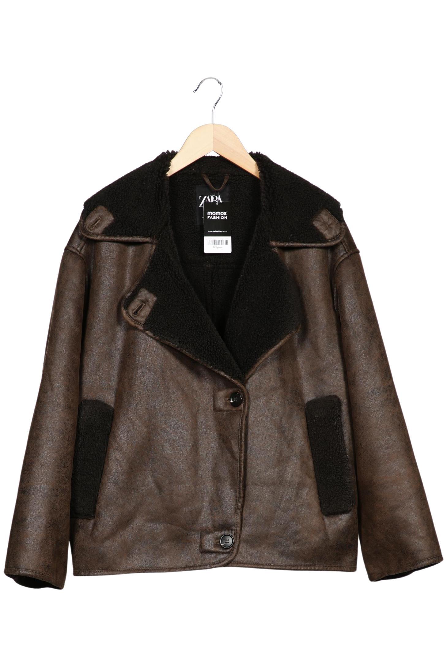 

Zara Damen Jacke, braun, Gr. 38
