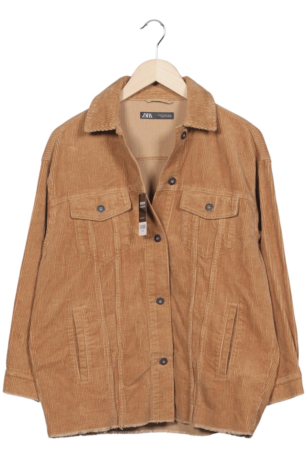 

Zara Damen Jacke, braun, Gr. 34
