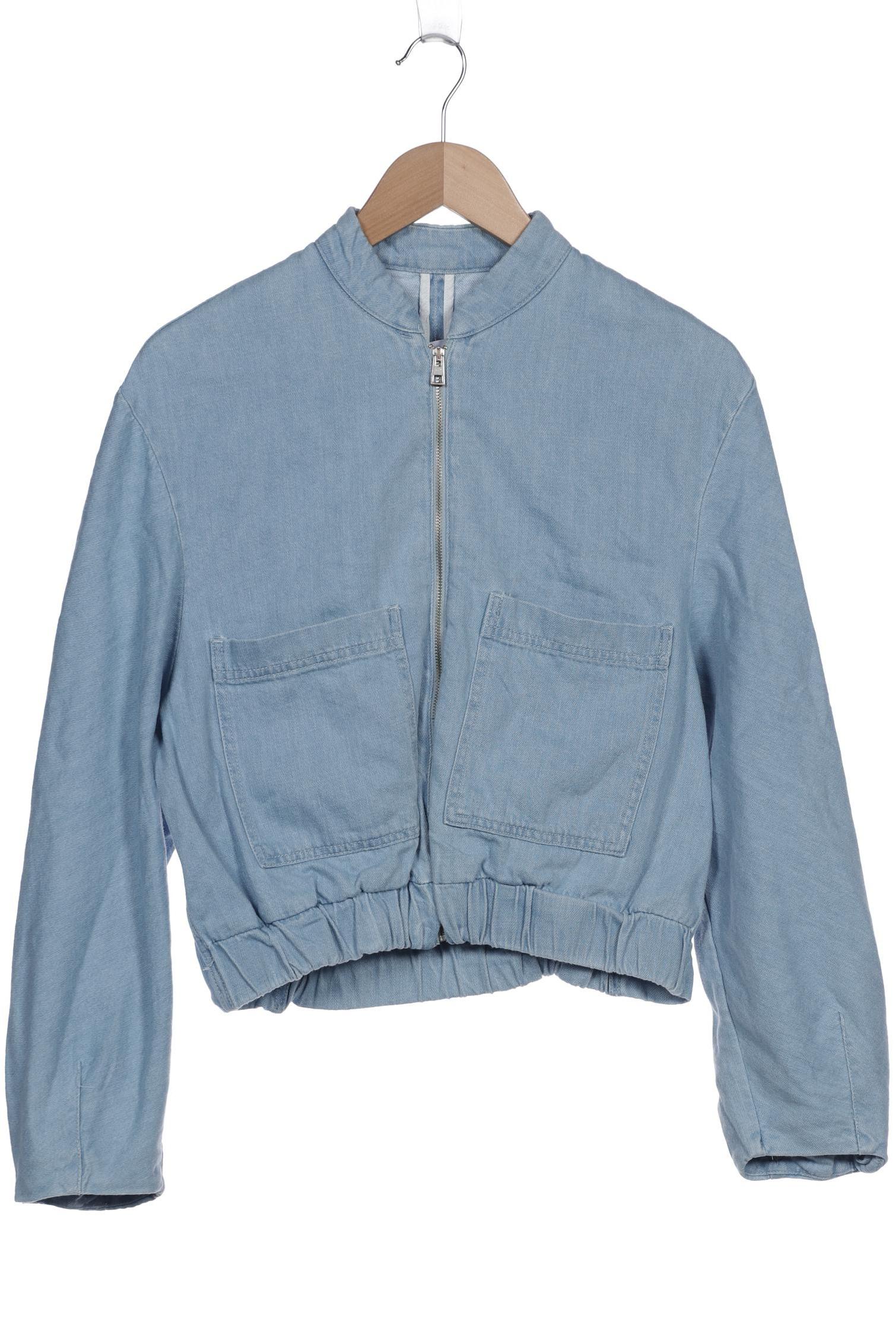 

ZARA Damen Jacke, hellblau