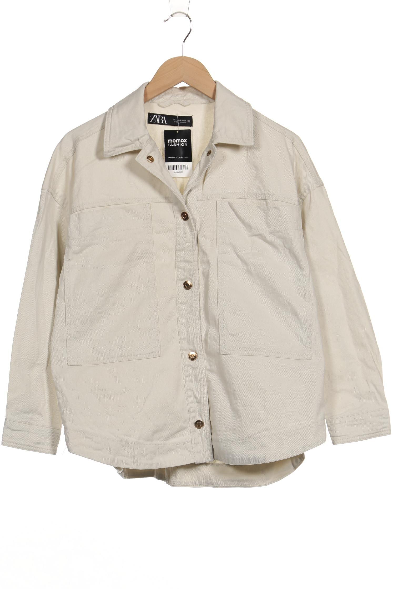

Zara Damen Jacke, cremeweiß, Gr. 36