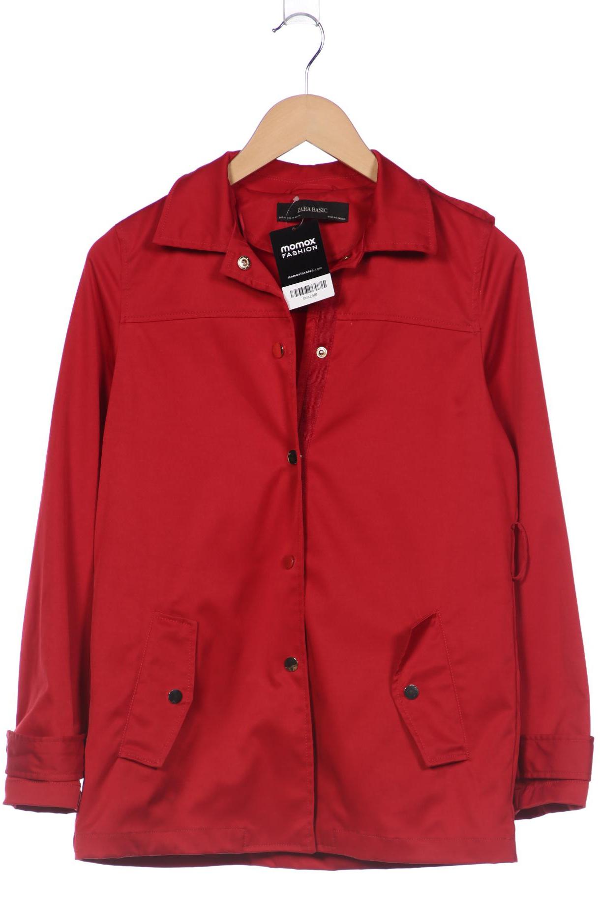 

Zara Damen Jacke, bordeaux, Gr. 34