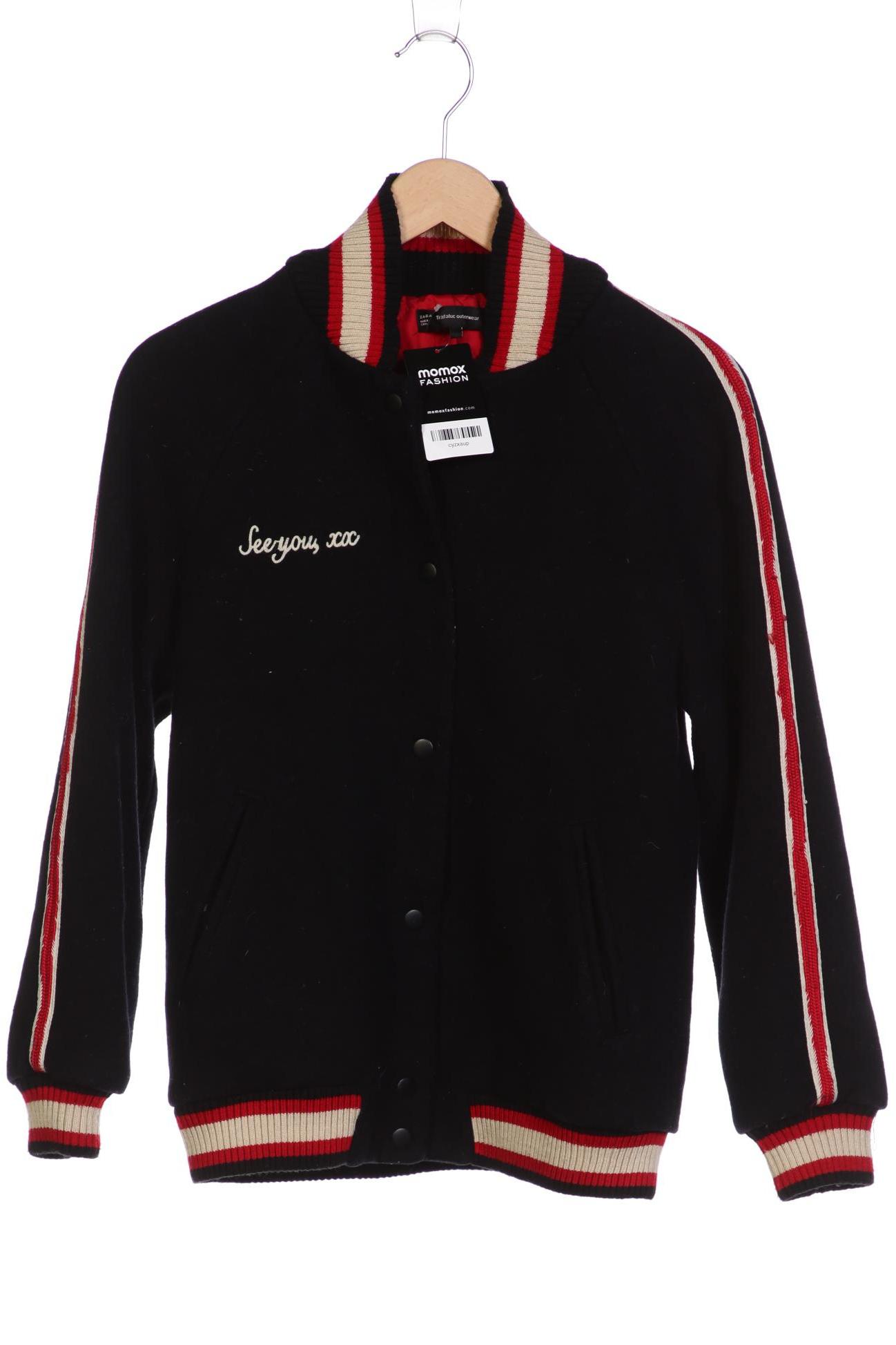 

ZARA Damen Jacke, schwarz