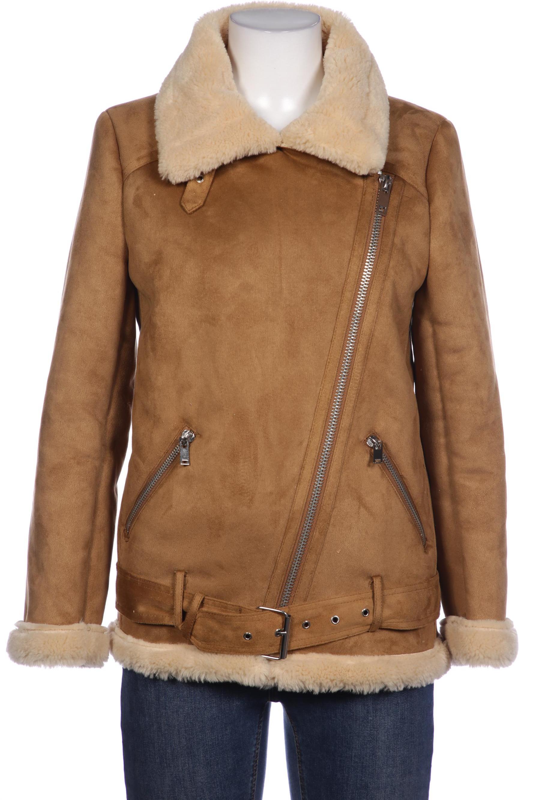 

ZARA Damen Jacke, braun