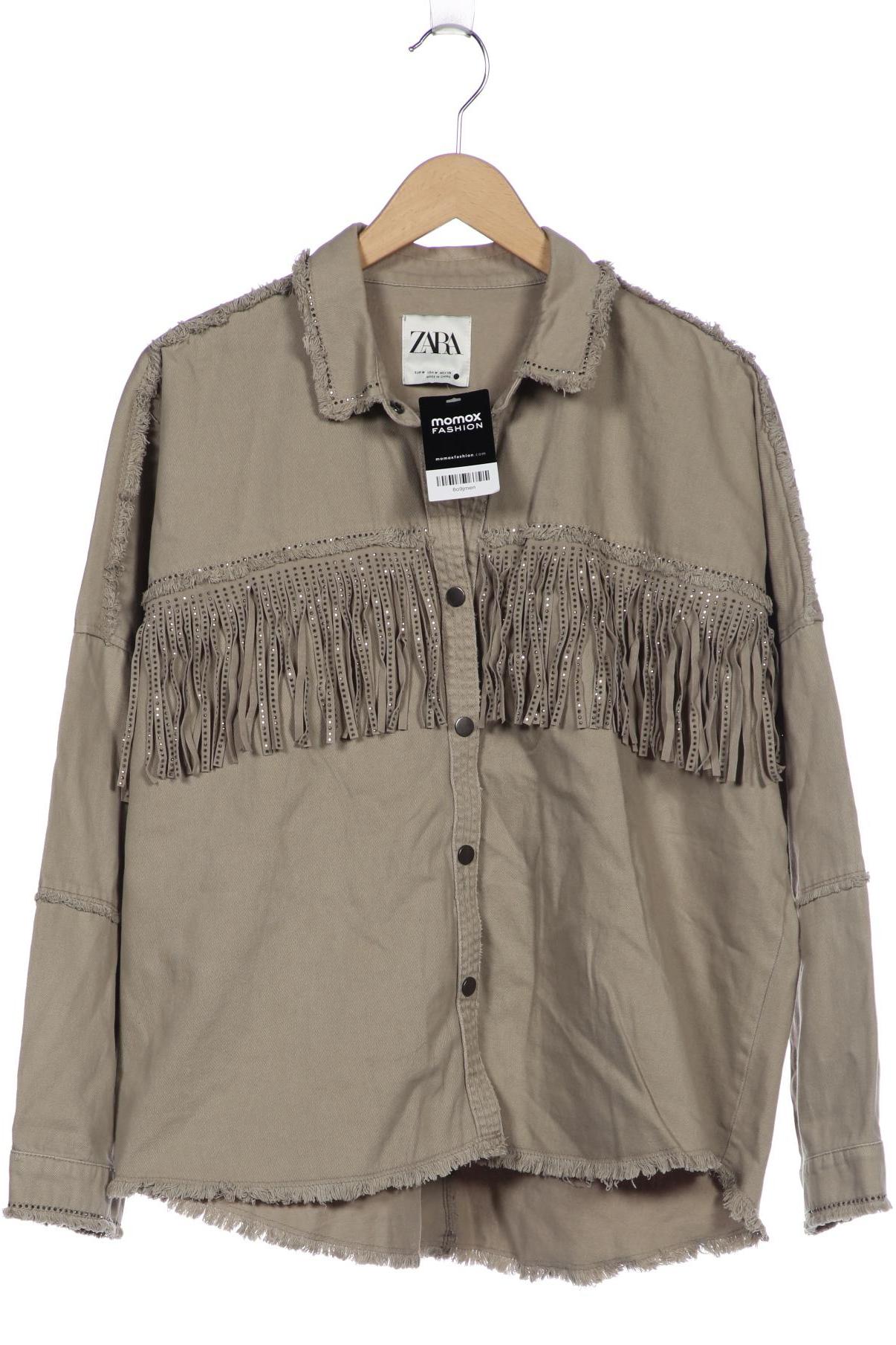 

ZARA Damen Jacke, grau