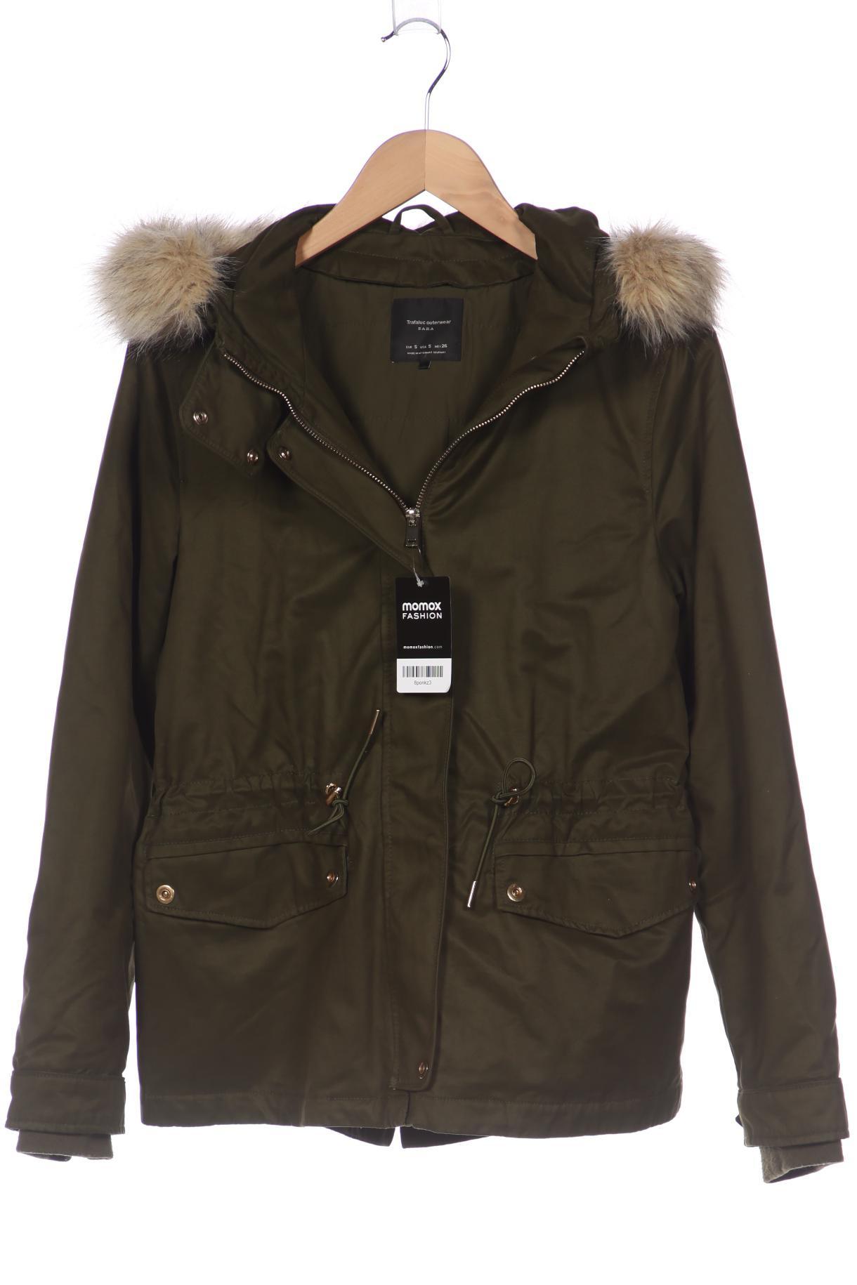 

ZARA Damen Jacke, grün