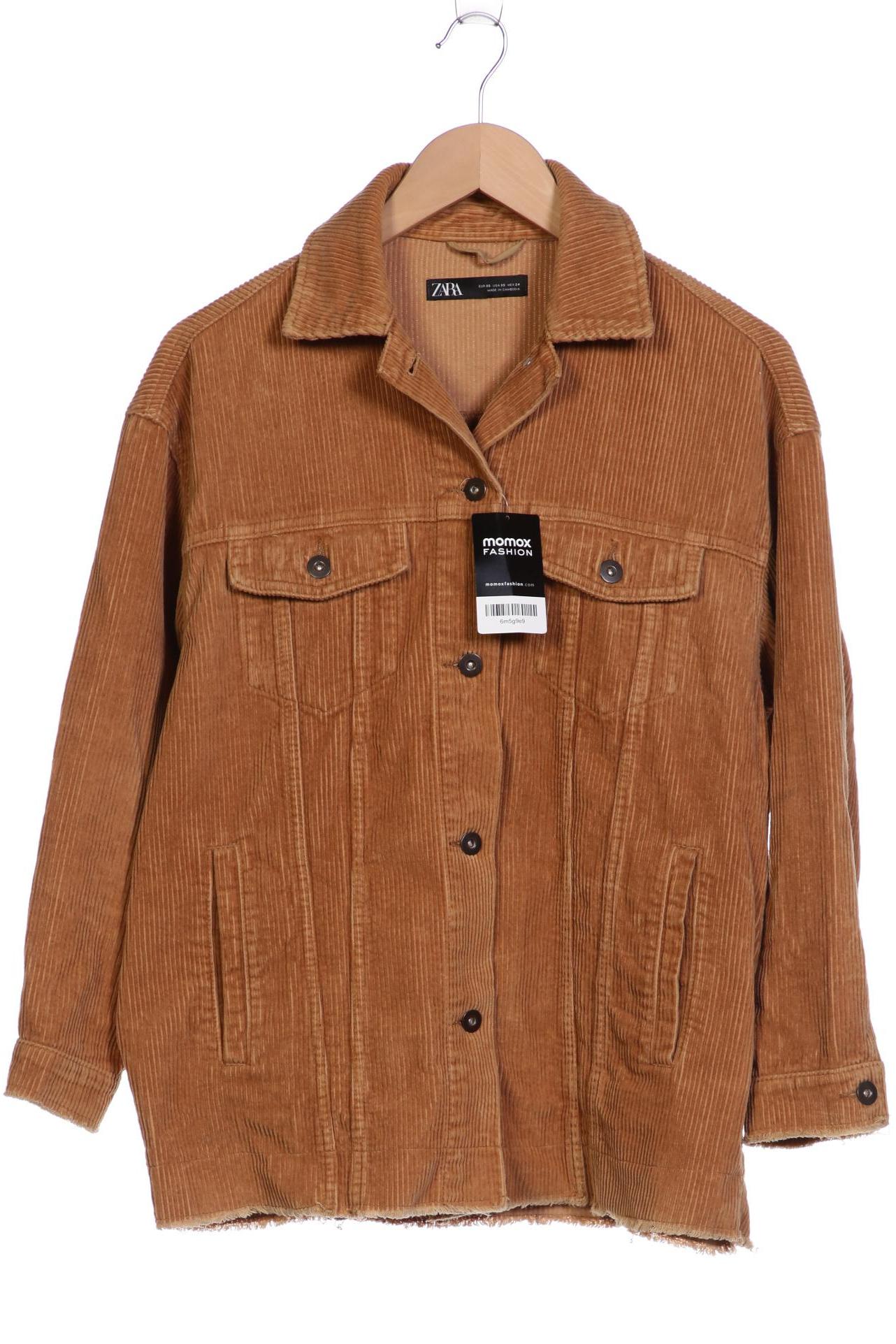 

Zara Damen Jacke, beige, Gr. 34