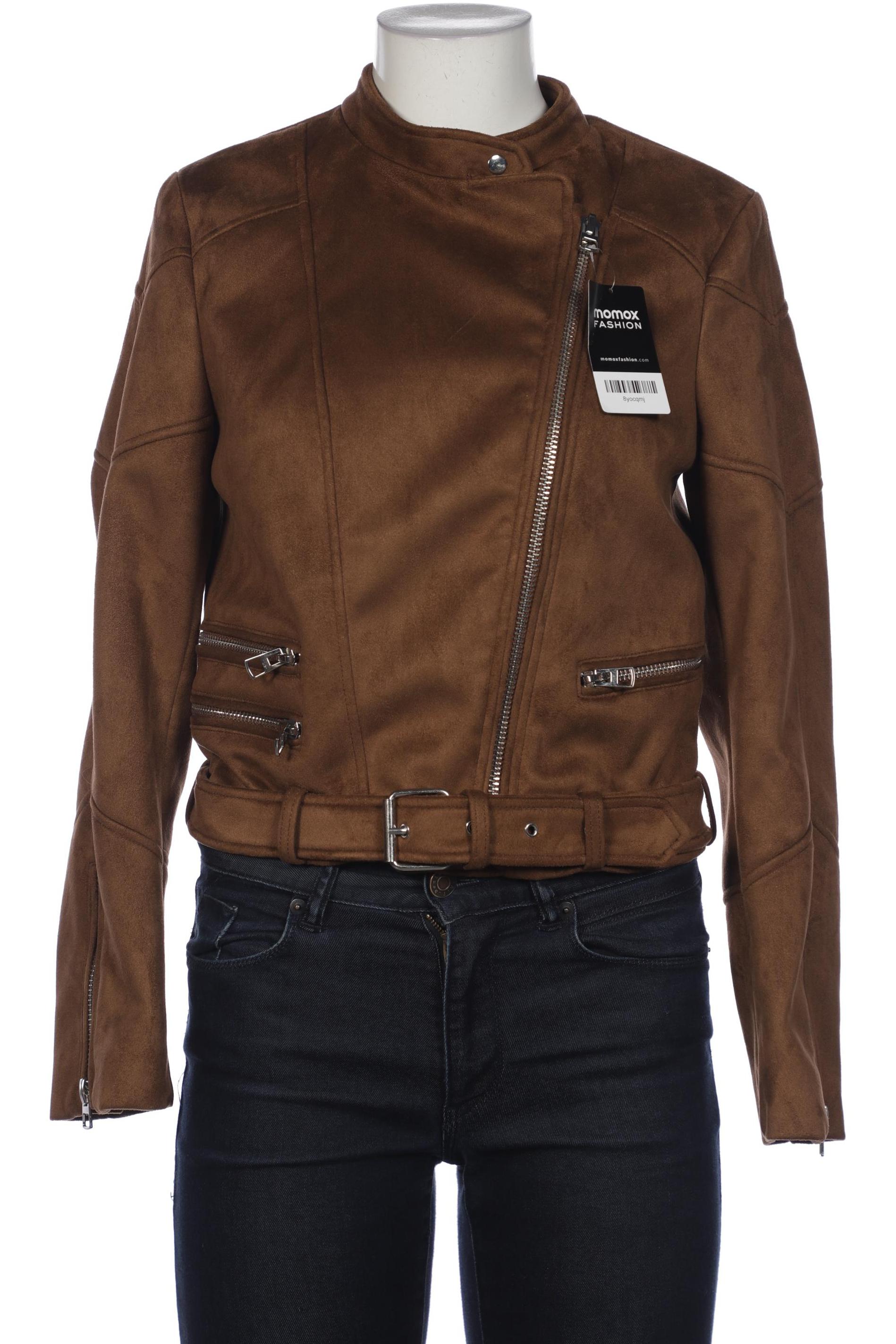 

ZARA Damen Jacke, braun