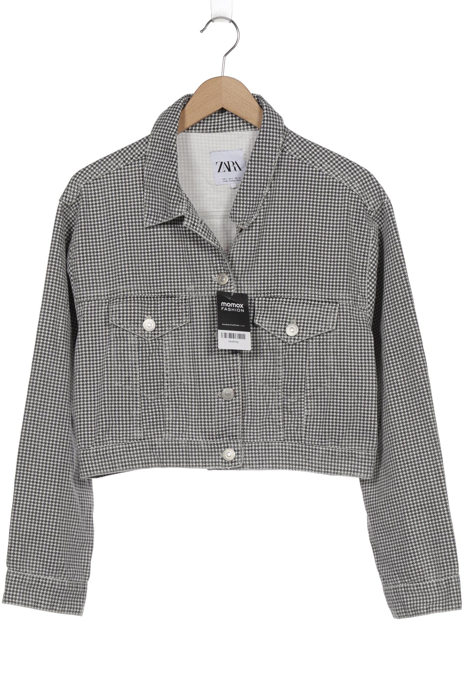 

ZARA Damen Jacke, grau