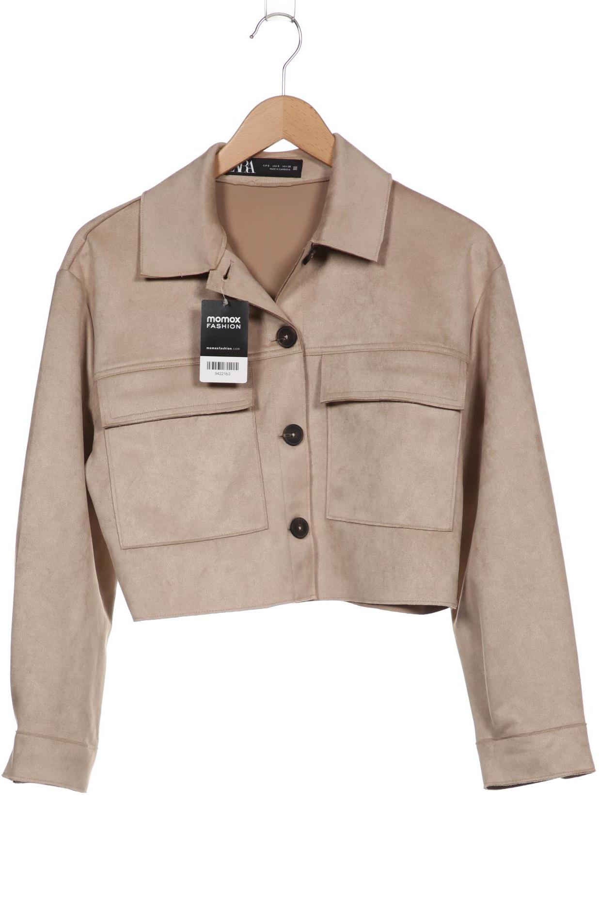 

ZARA Damen Jacke, beige