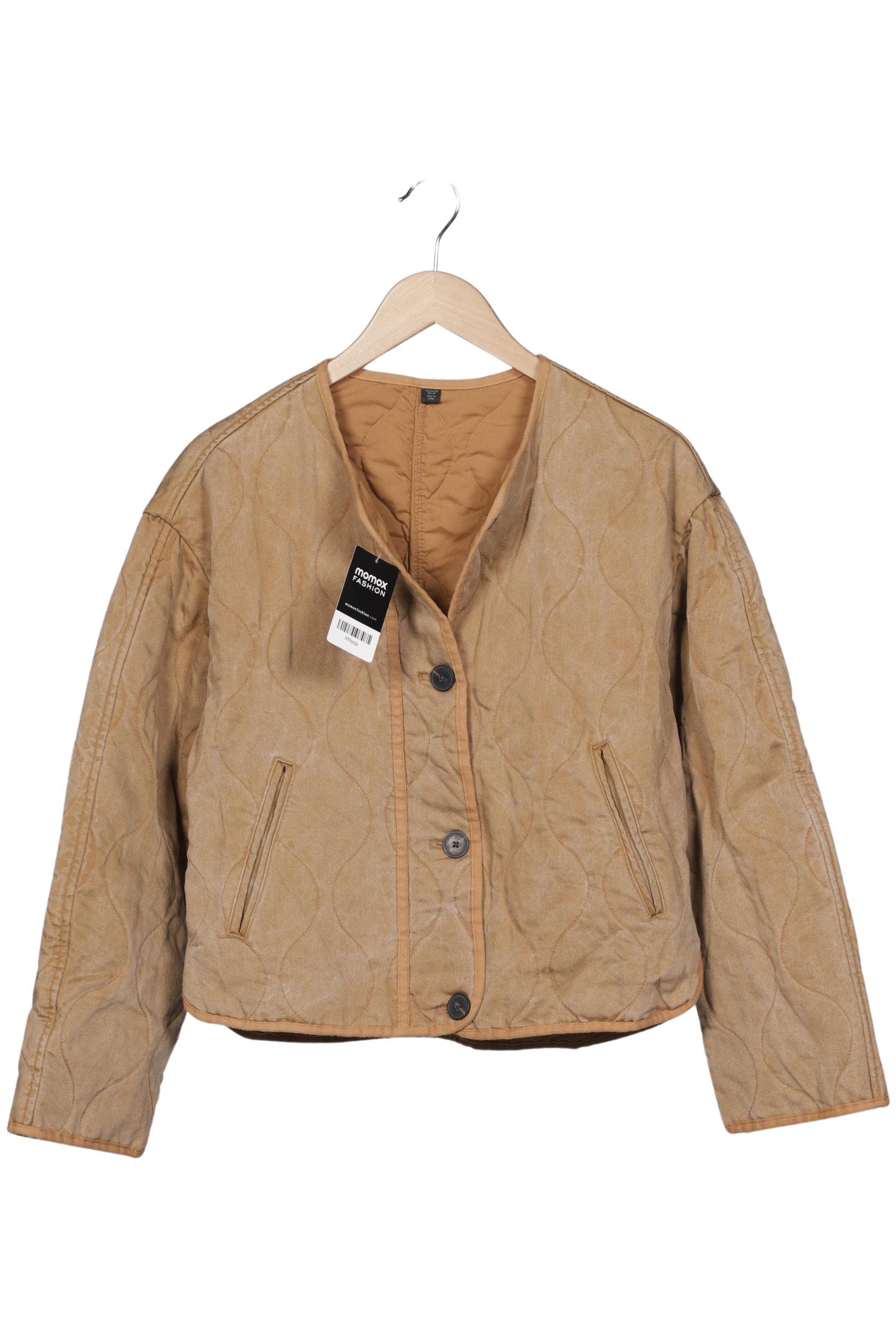 

Zara Damen Jacke, beige, Gr. 34