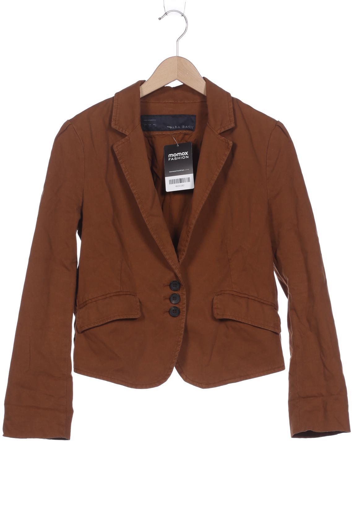 

ZARA Damen Jacke, braun