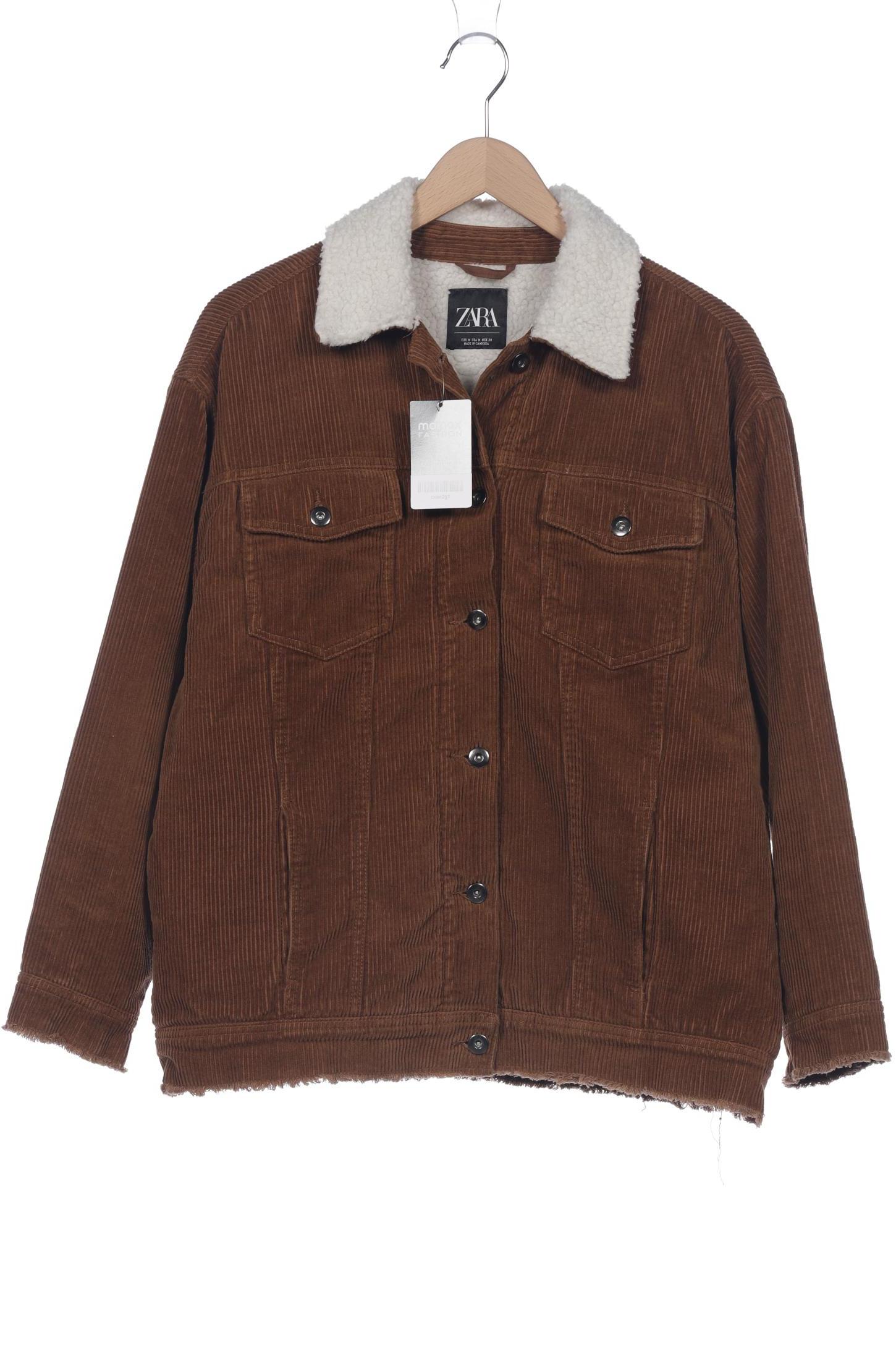 

Zara Damen Jacke, braun, Gr. 38