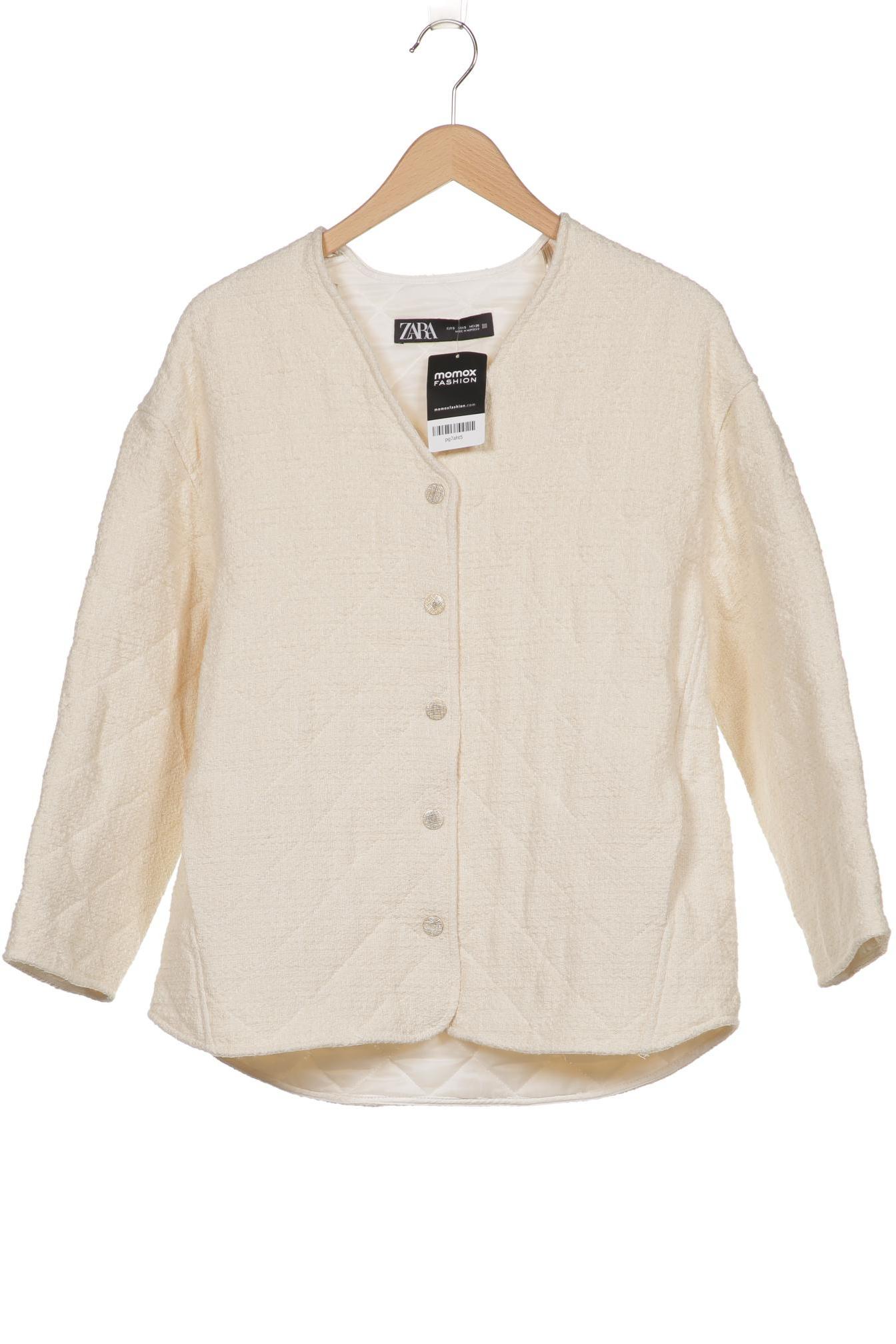 

Zara Damen Jacke, cremeweiß, Gr. 36